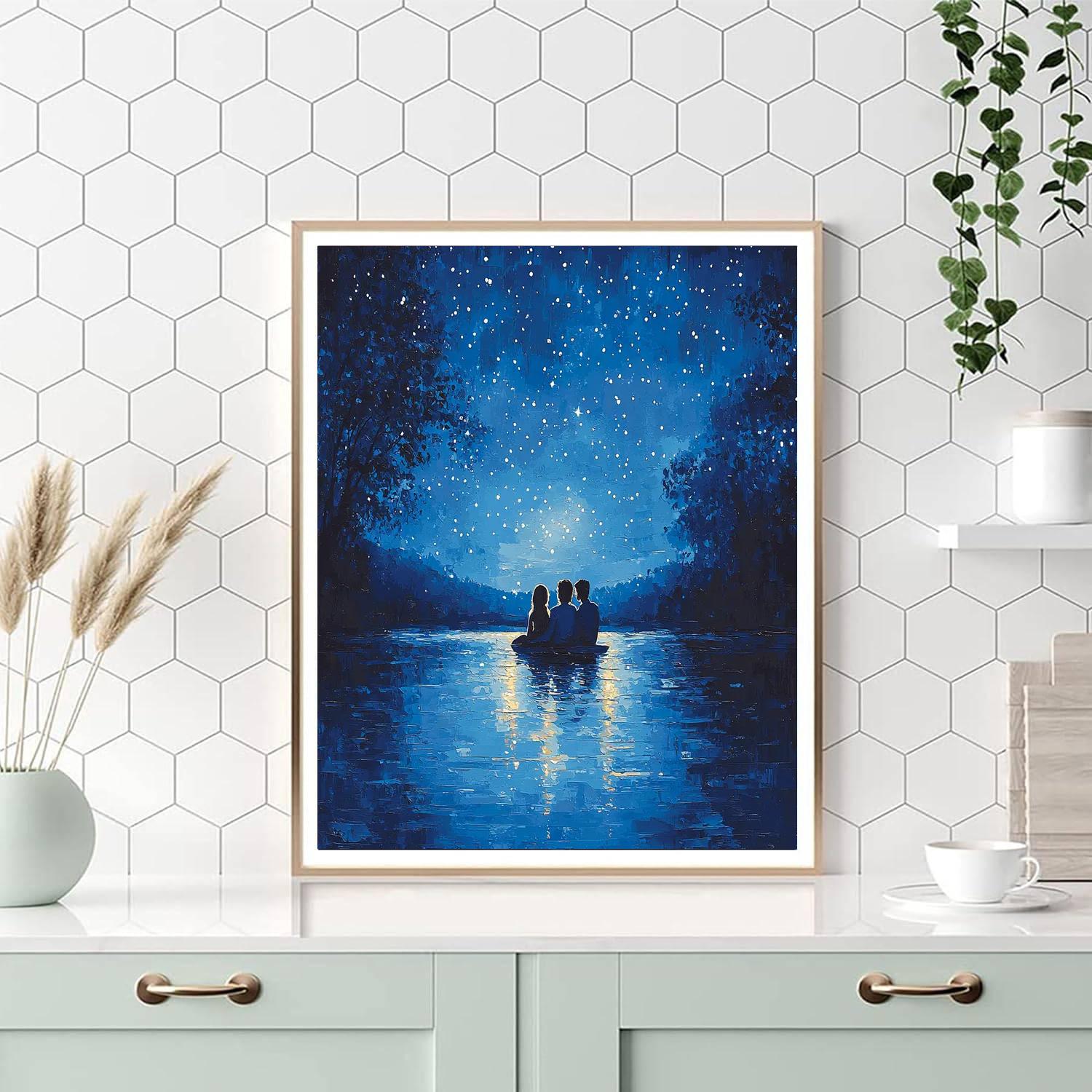 An Evening Under The Stars Paint By Numbers Kits