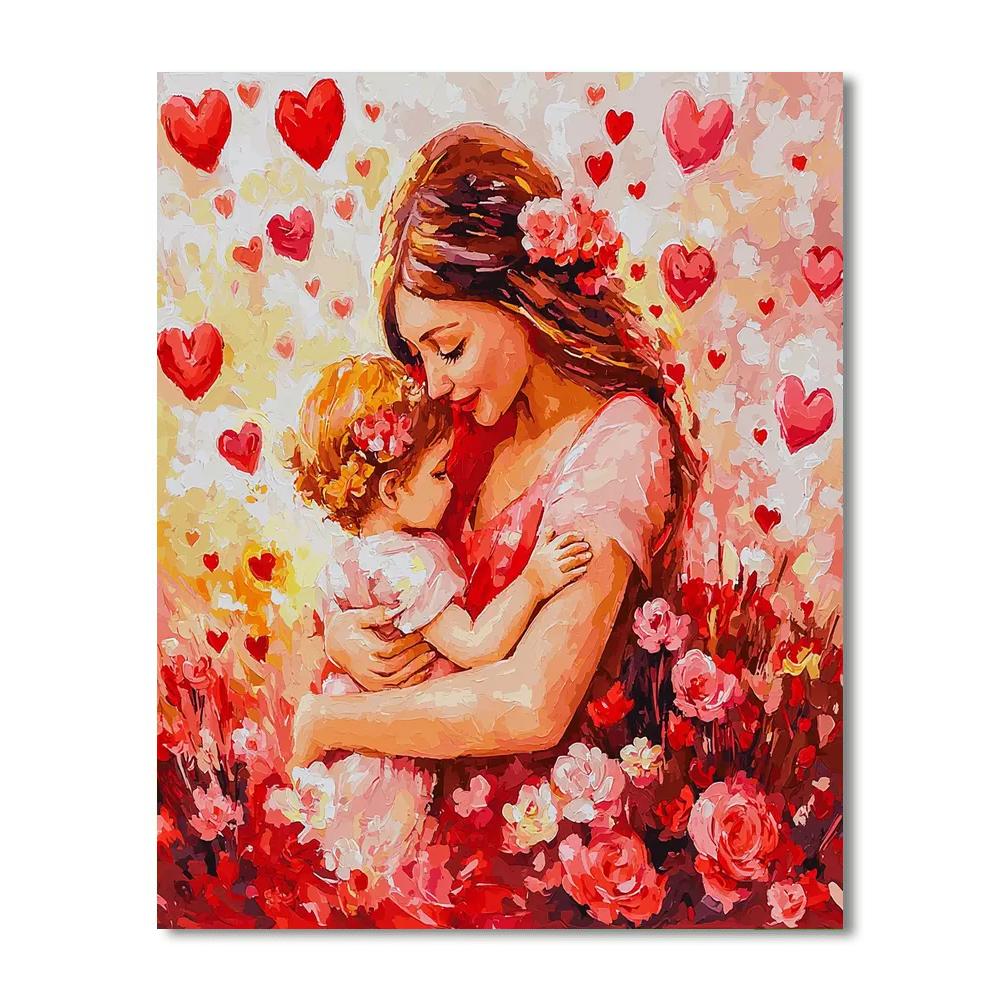 A Mother’s Heart Paint By Numbers Kits