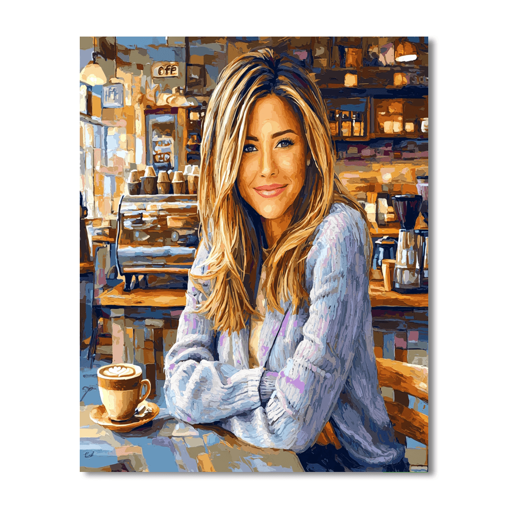 Jennifer Aniston: The Timeless Charm Of Rachel Green Paint By Color