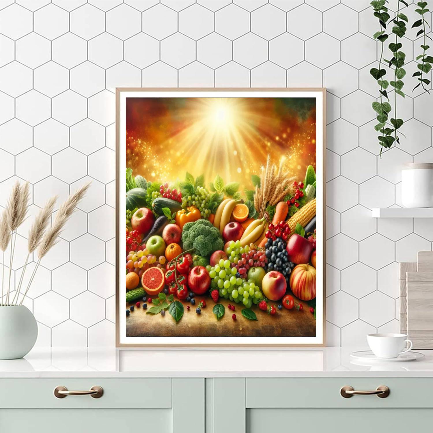 Charming Summer Harvest Paint By Numbers