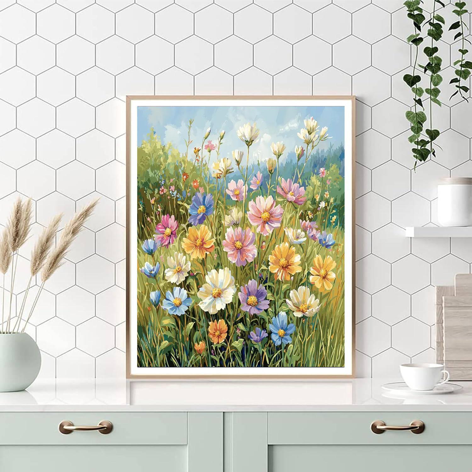 Leonardo Da Vinci Inspired Mystic Meadow  Paint By Numbers Kits