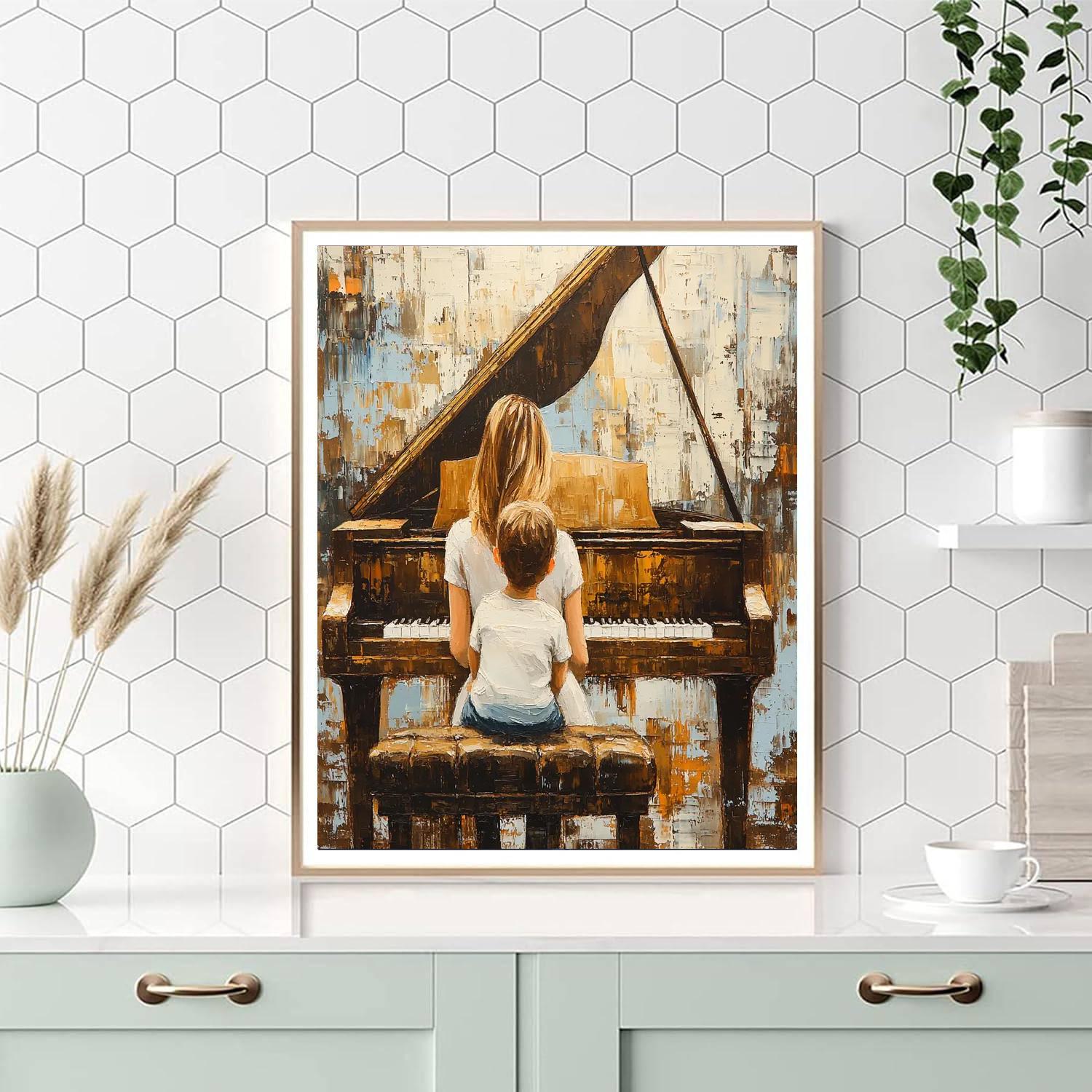 Mother's Sweet Symphony Numbered Painting Kits