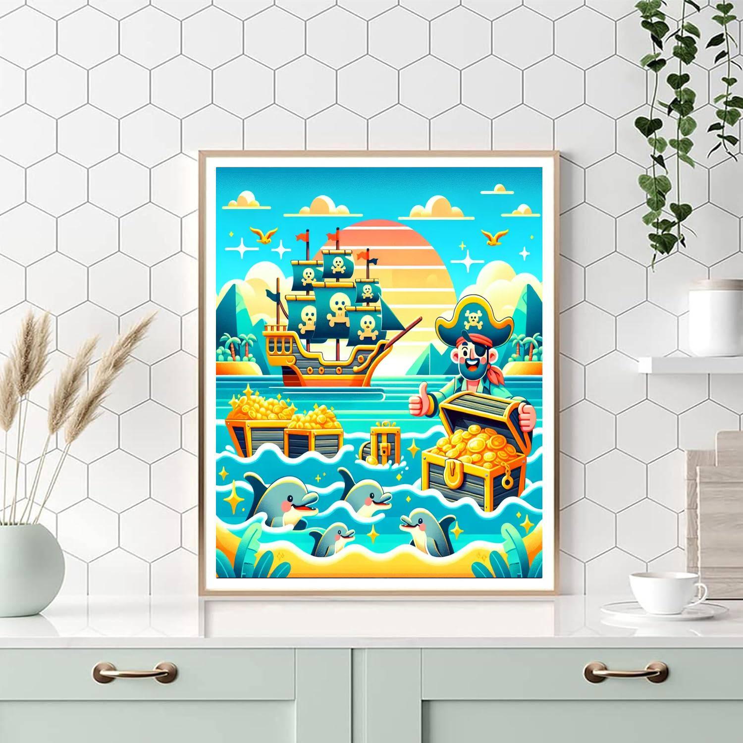 Ocean Explorer's Journey Painting By Numbers Kit