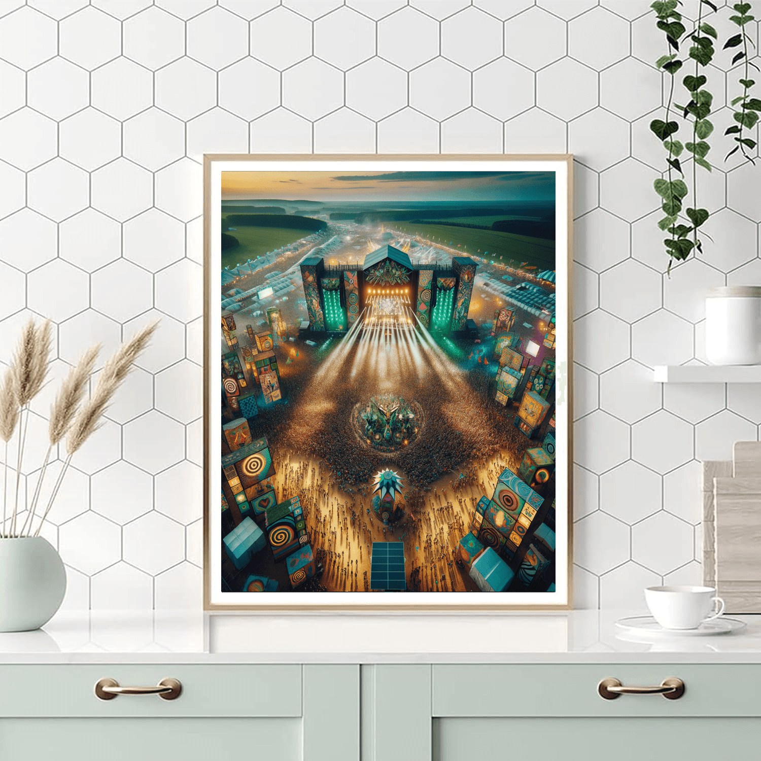 Roskilde Festival - Roskilde, Denmark Numbered Painting Kits