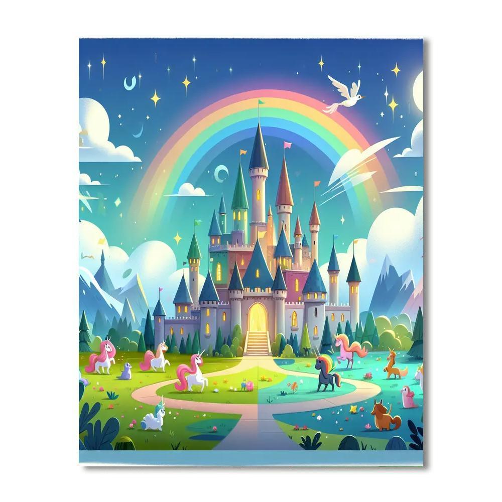 Mystical Castle Journey Numbered Painting Kits