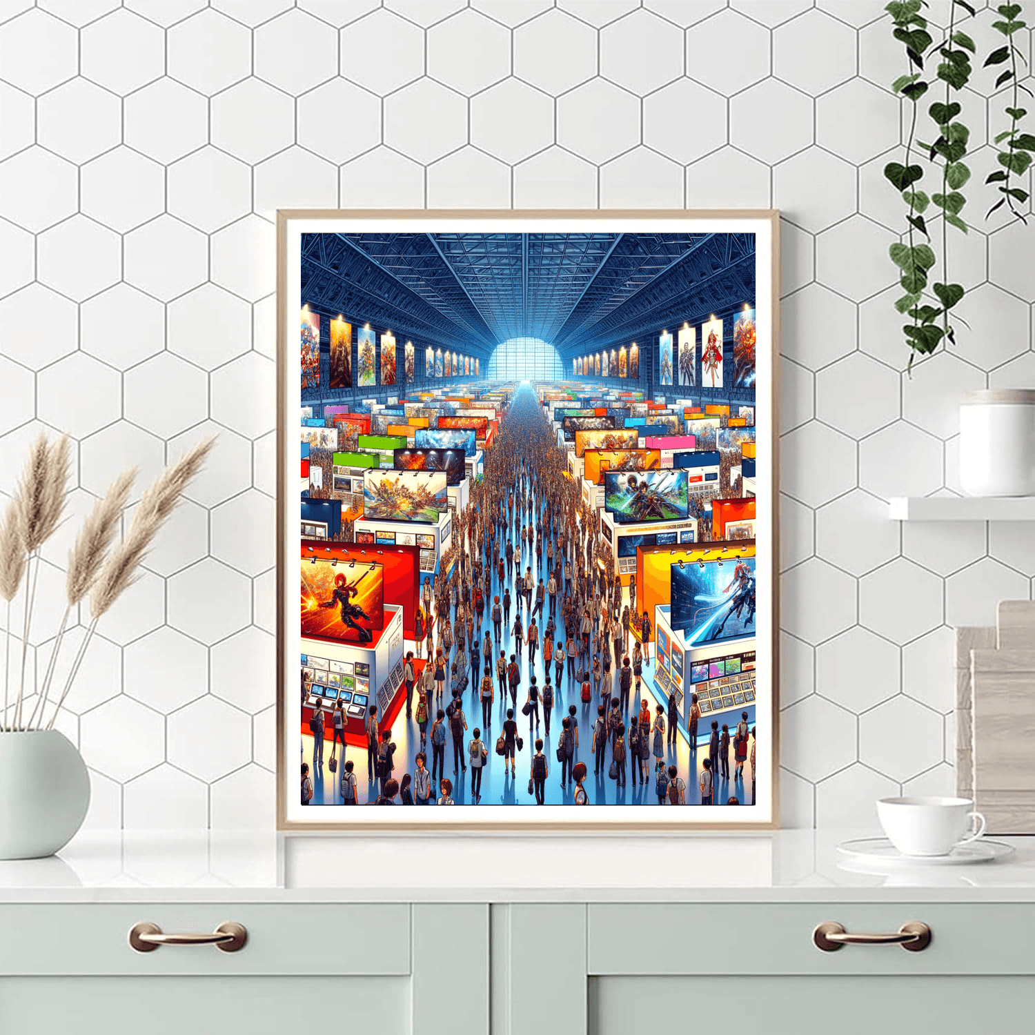 Tokyo Game Show - Japan Numbered Painting Kits