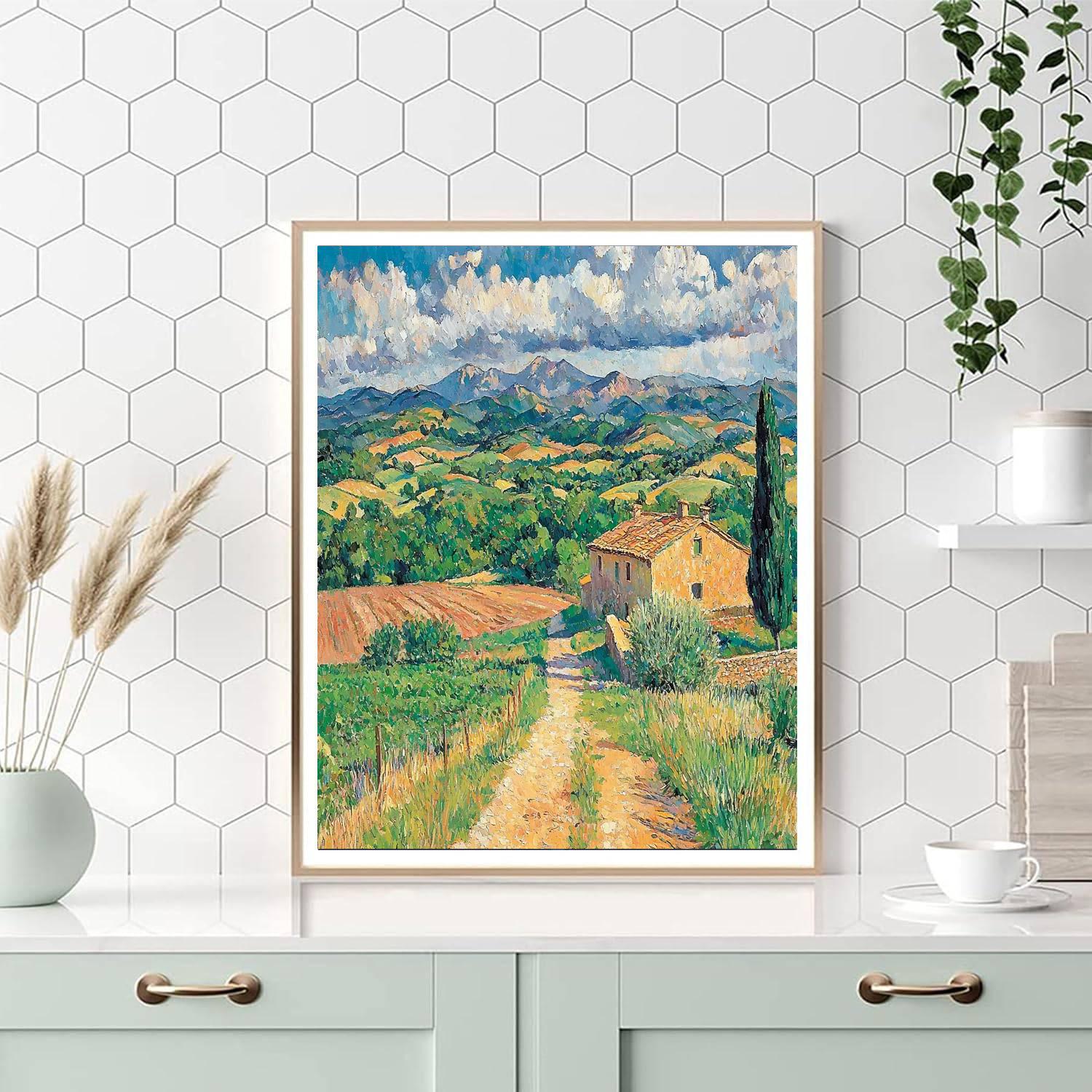 Paul Cézanne Inspired Dreamscapes Of Provence  Painting By Numbers Kit