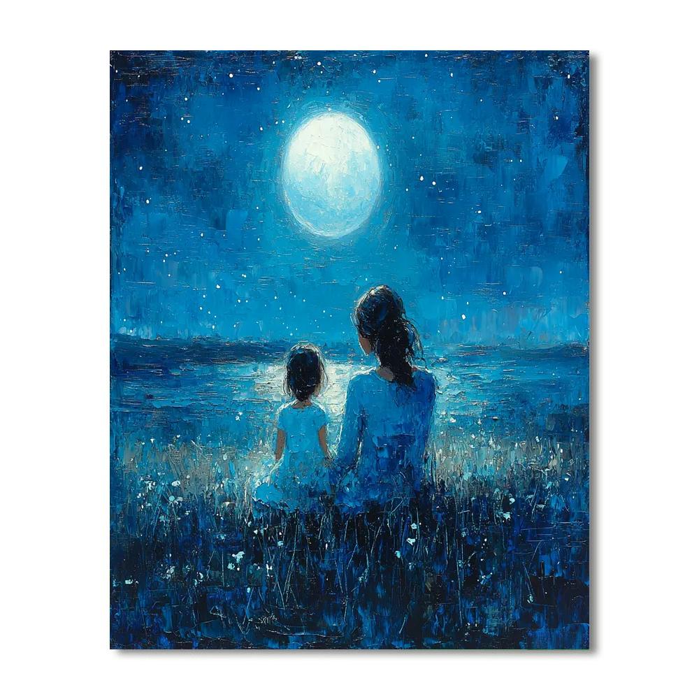 Moonlight Serenade Painting Number Kit