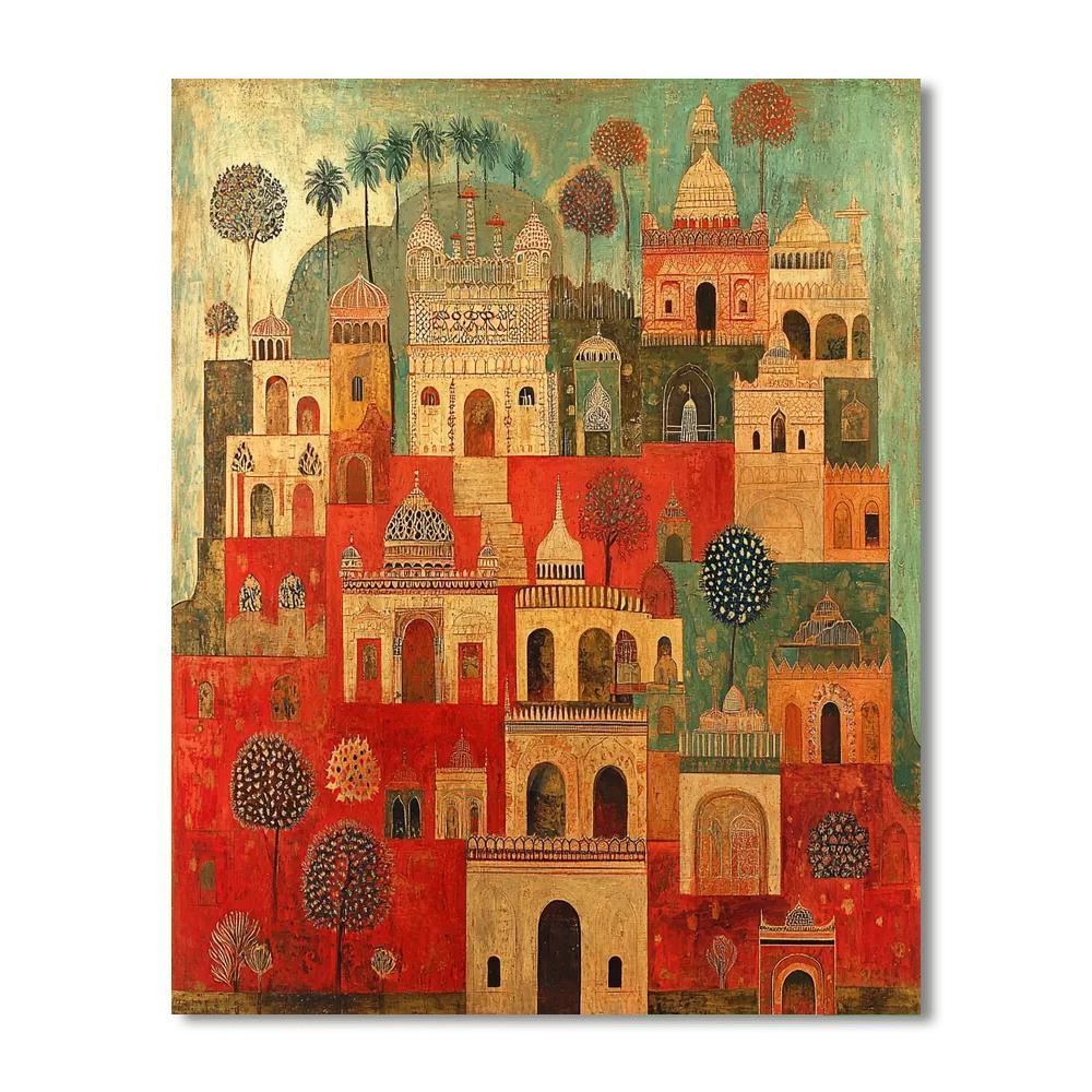 Nandalal Bose Inspired Roots Of Culture  Painting Number Kit