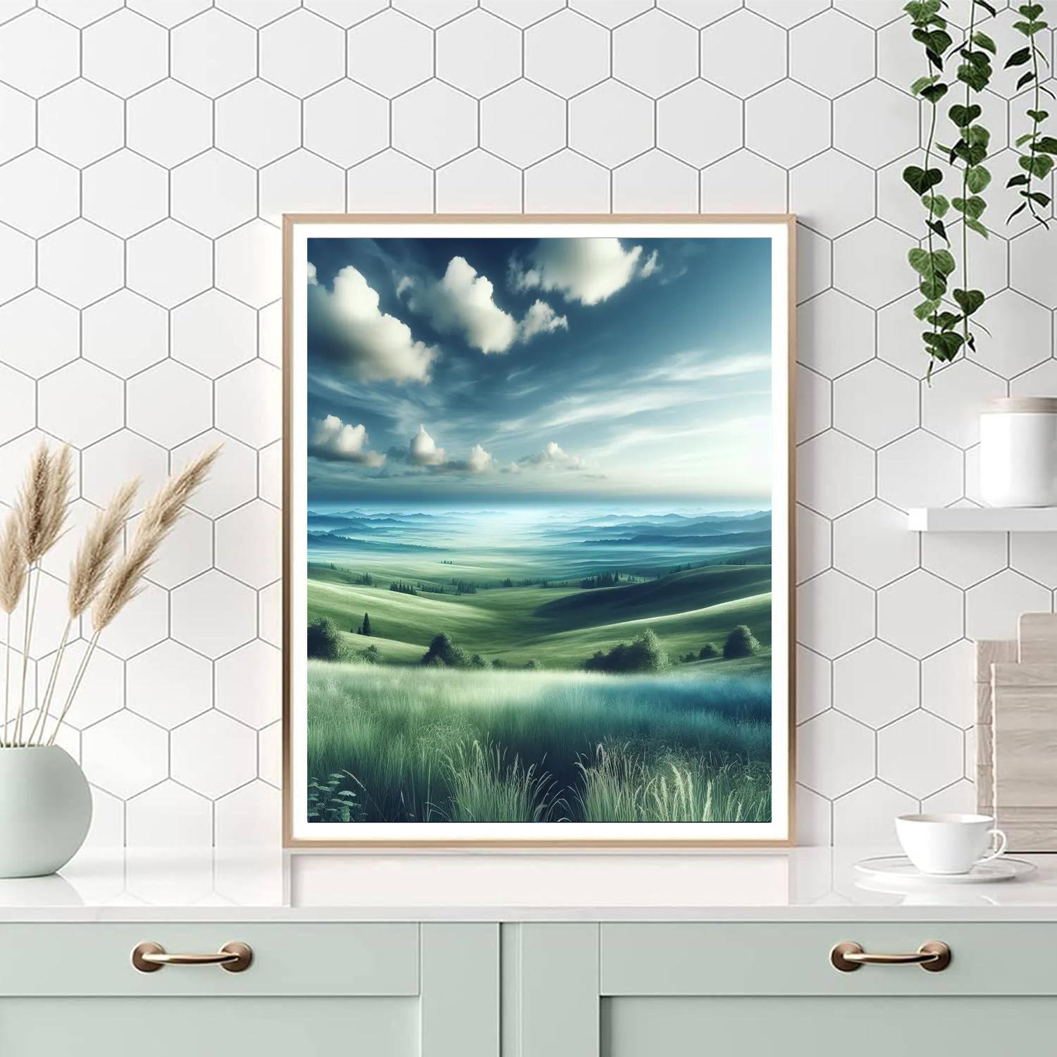 Quiet Meadow Solitude Paint By Color