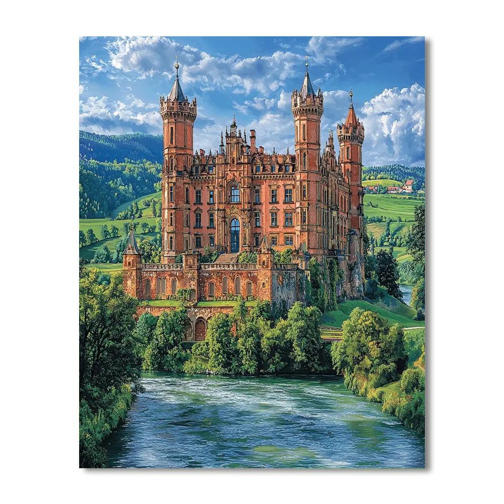 Heidelberg Castle - Germany Paint By Color