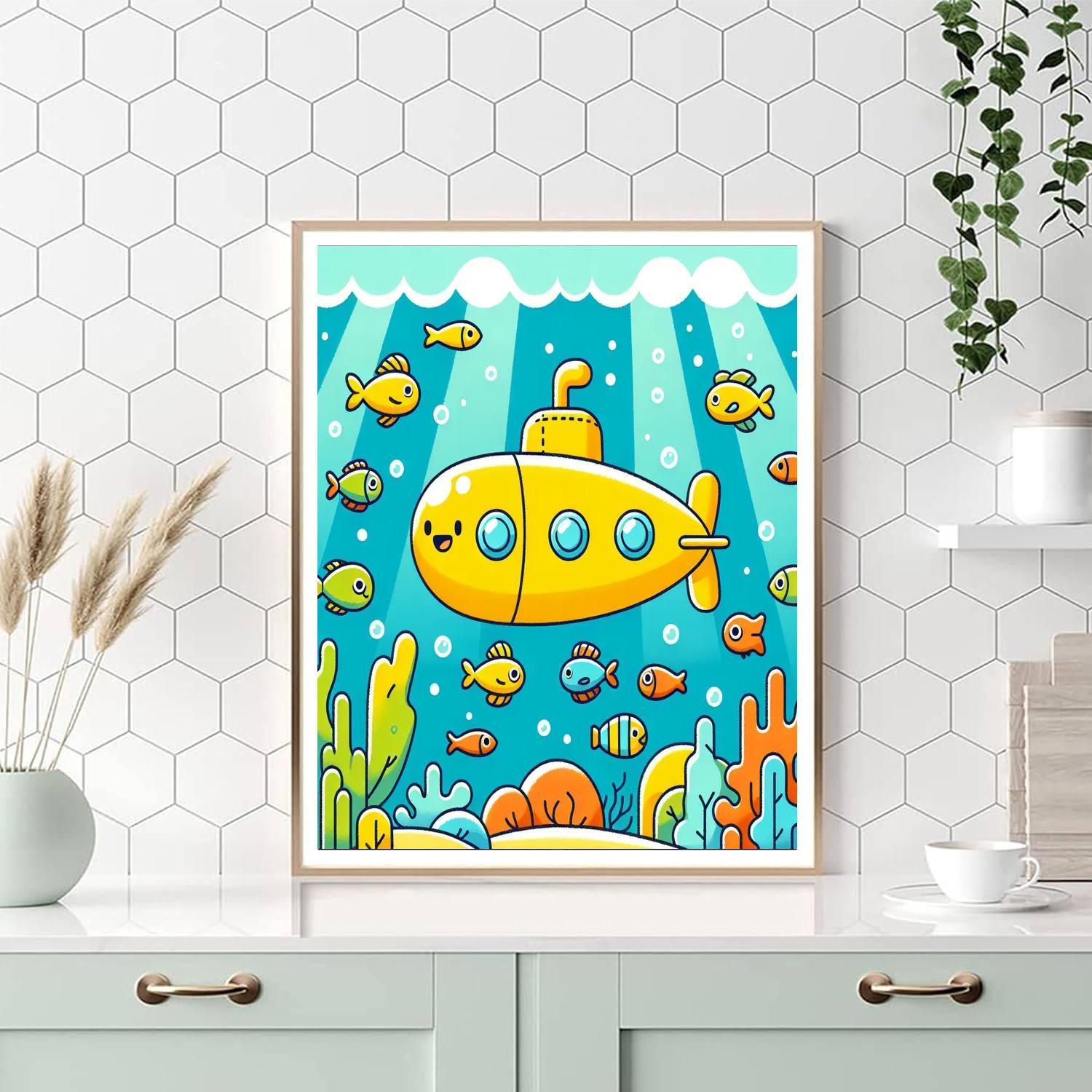 Happy Ocean Odyssey Paint By Numbers Kits