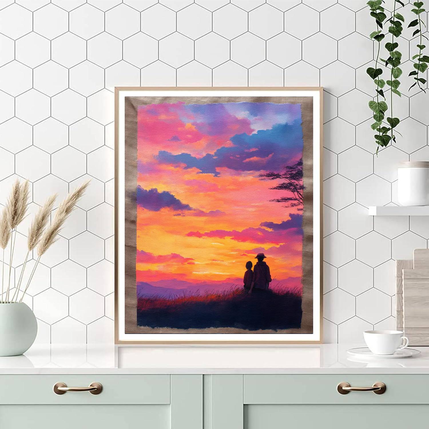 Sunset Stories Paint By Number
