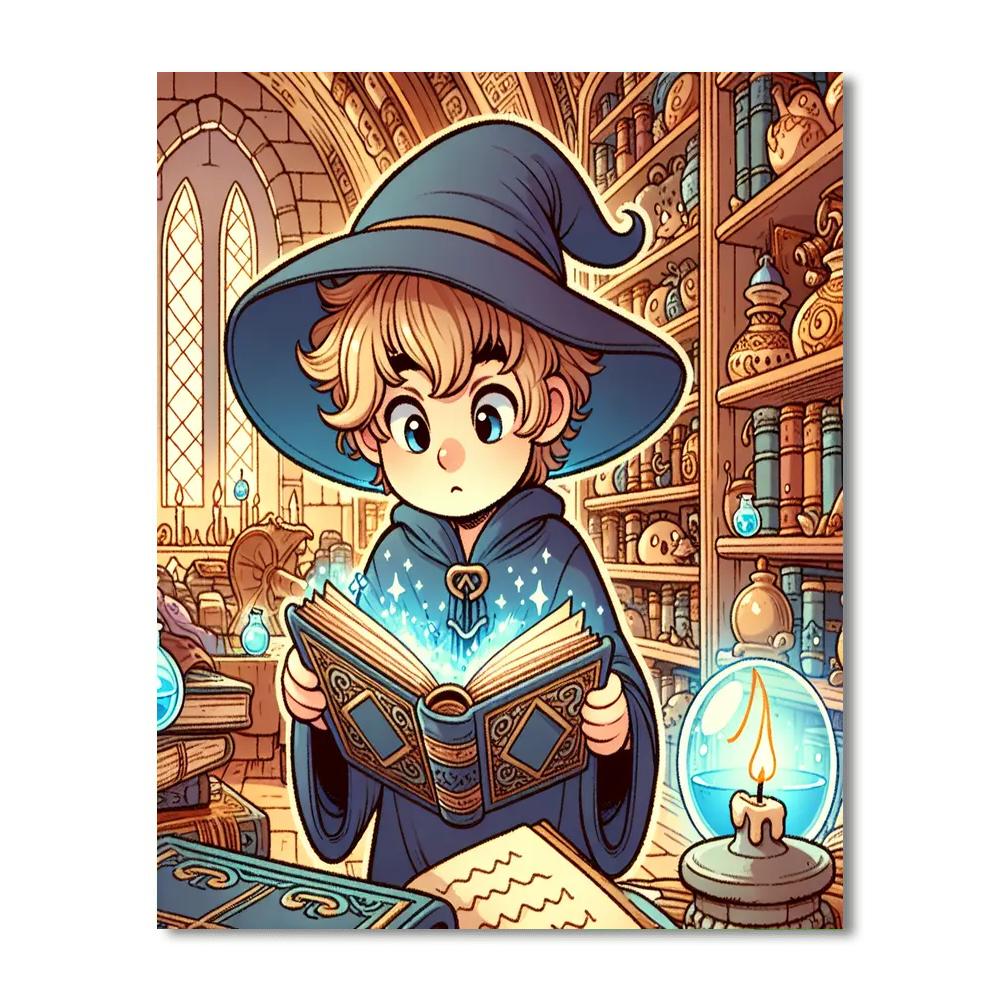 Wizard's Secret Chamber Paint By Numbers Kits