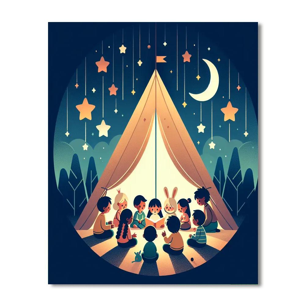Starry Stories Numbered Painting Kits