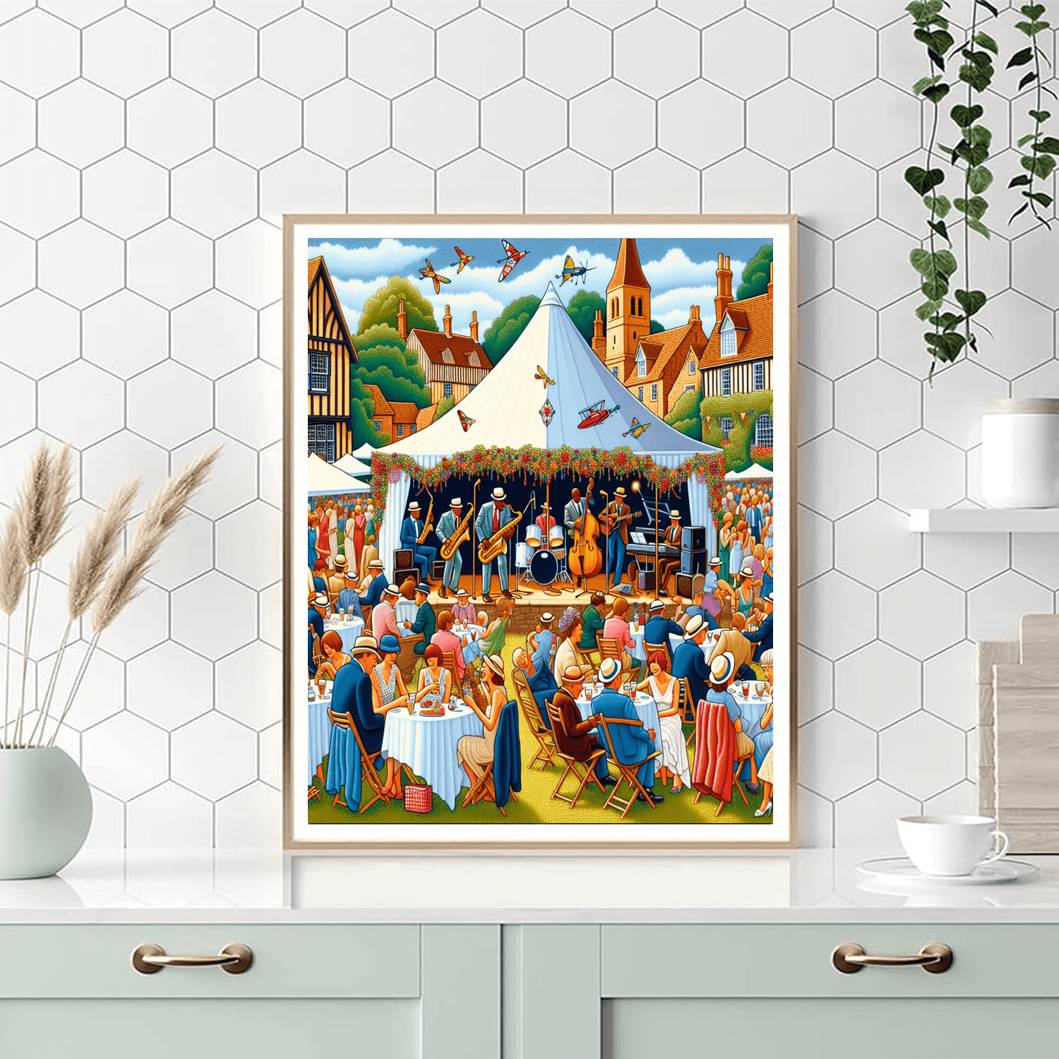 Jazz In Marciac - France DIY Paint By Numbers