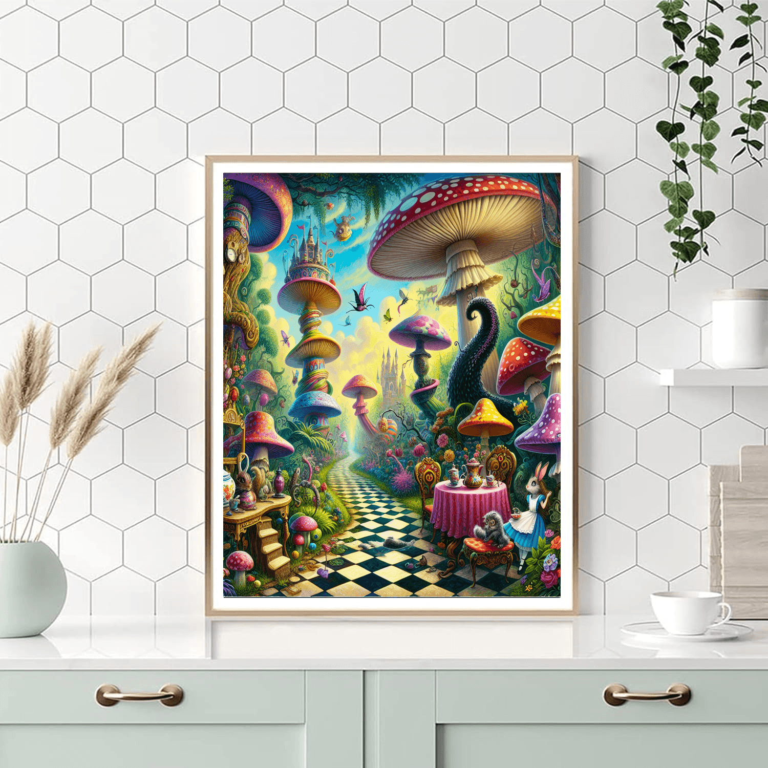 Wonderland Whimsy DIY Paint By Numbers