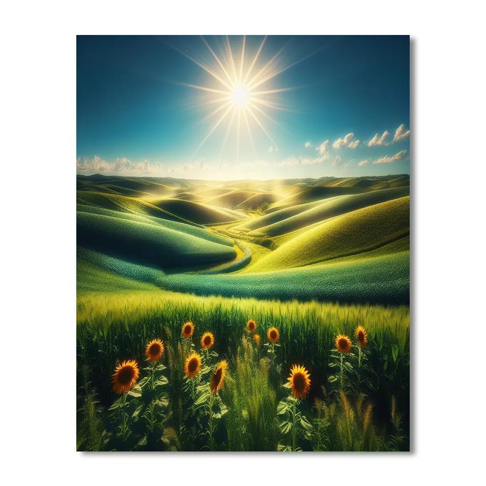 Summer's Embrace Numbered Painting Kits