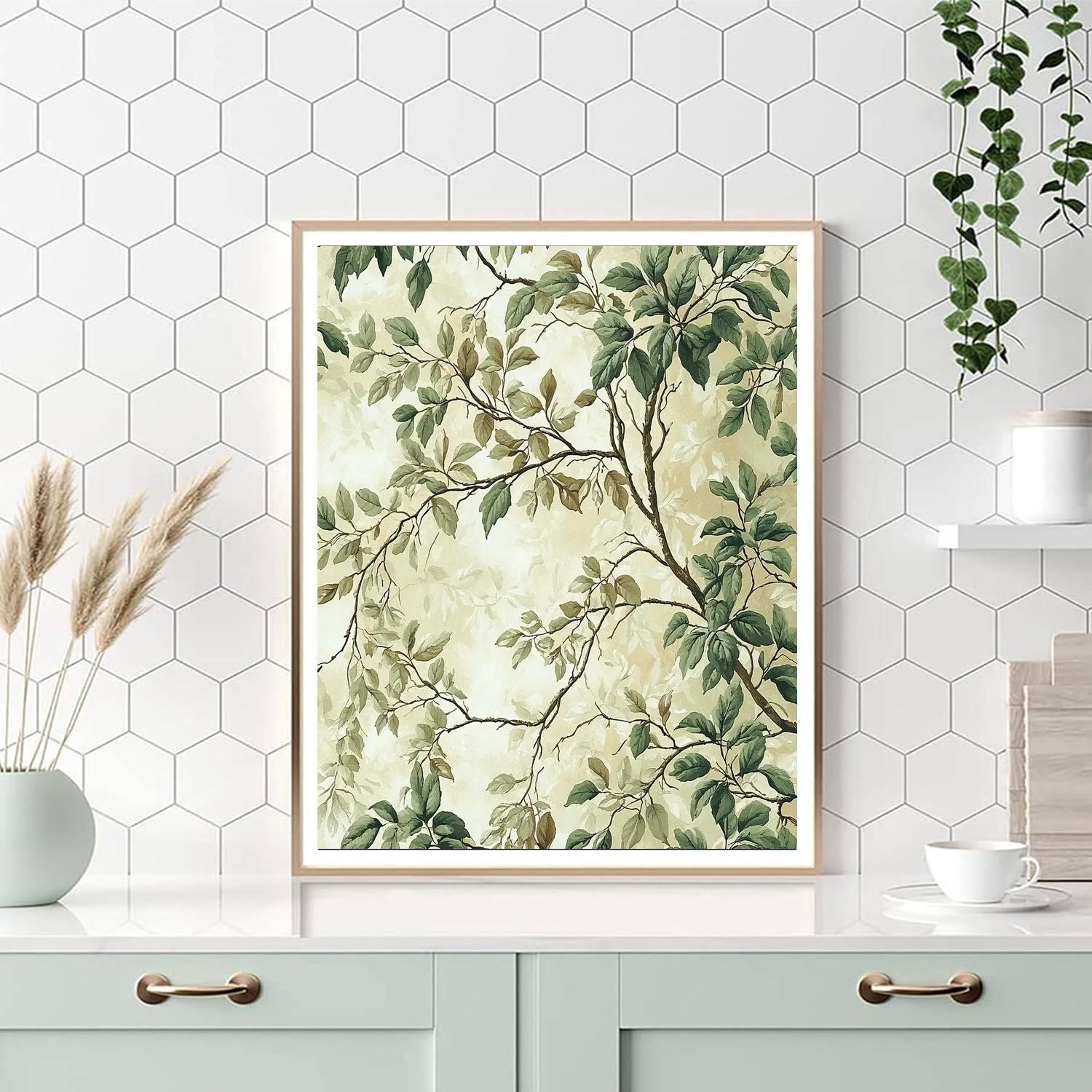 Leonardo Da Vinci Inspired Symphony Of Forest Whispers  Paint By Number