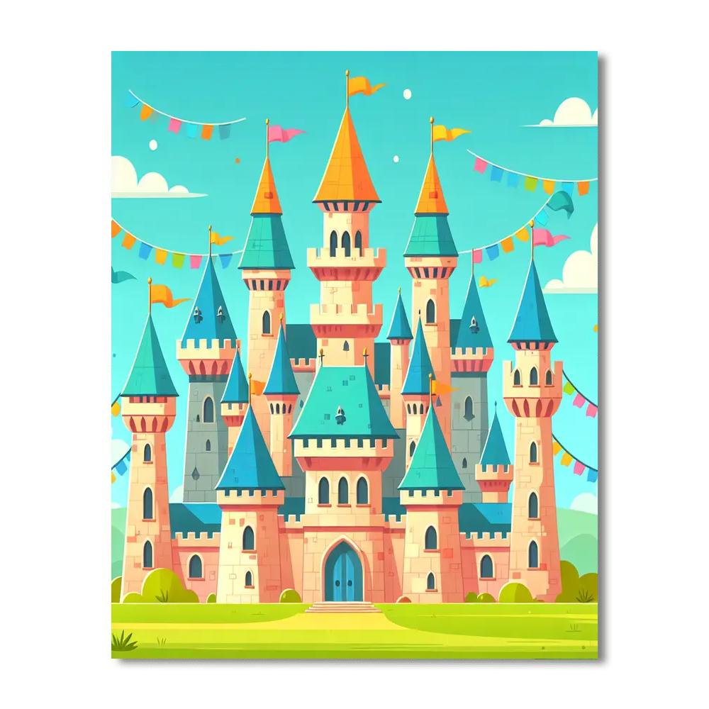 Royal Castle Dream Paint By Number