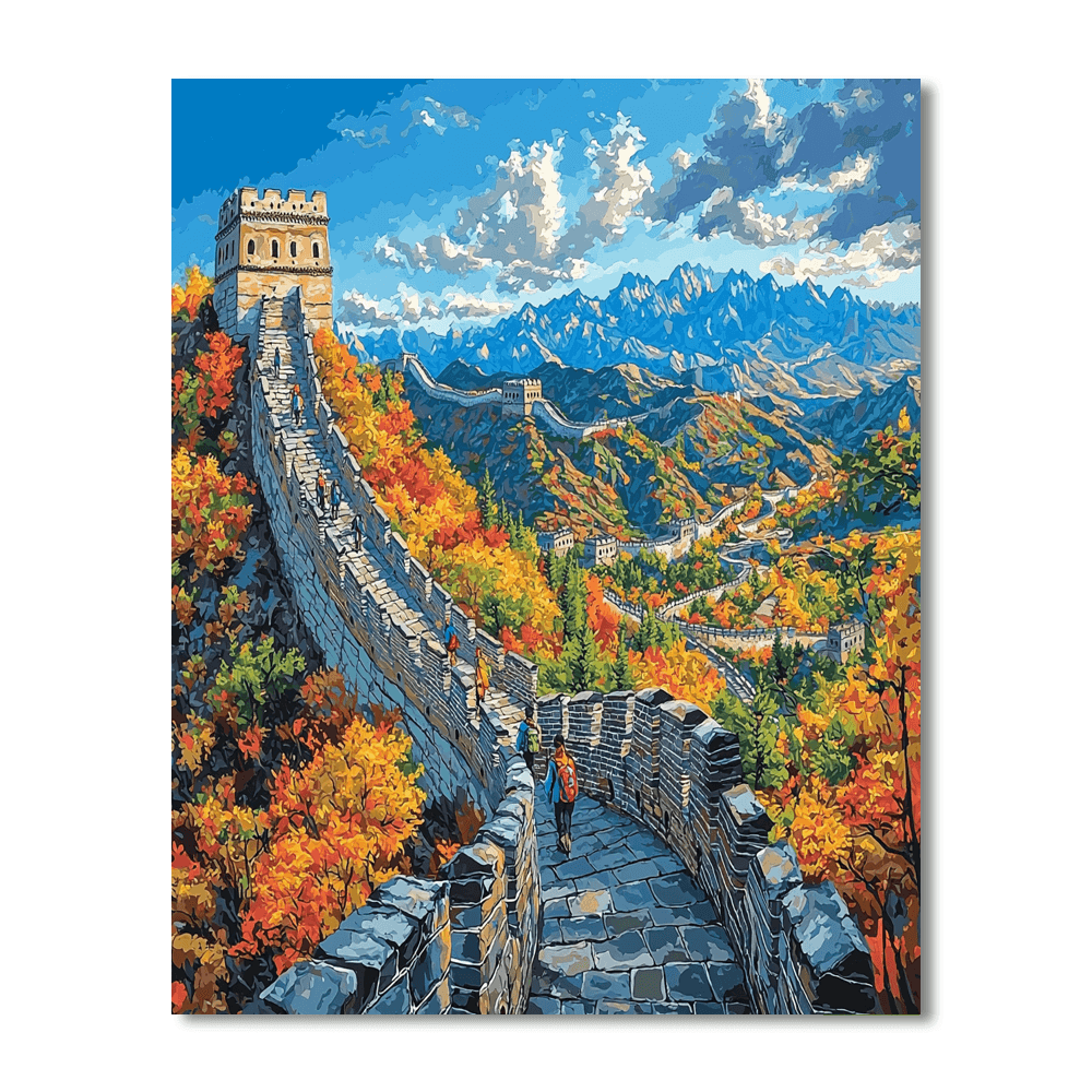 Great Wall Of China DIY Paint By Numbers