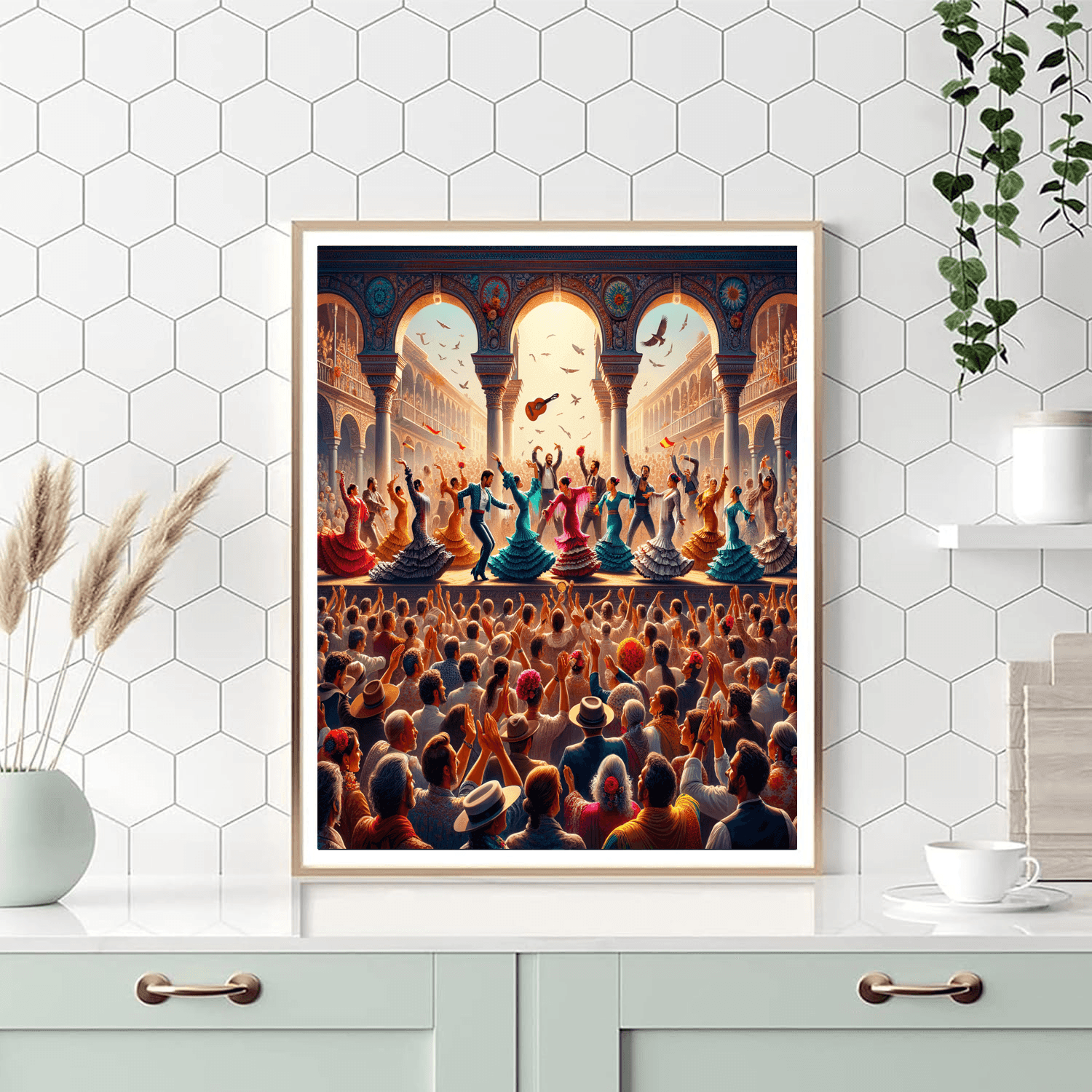 Jerez Flamenco Festival Numbered Painting Kits