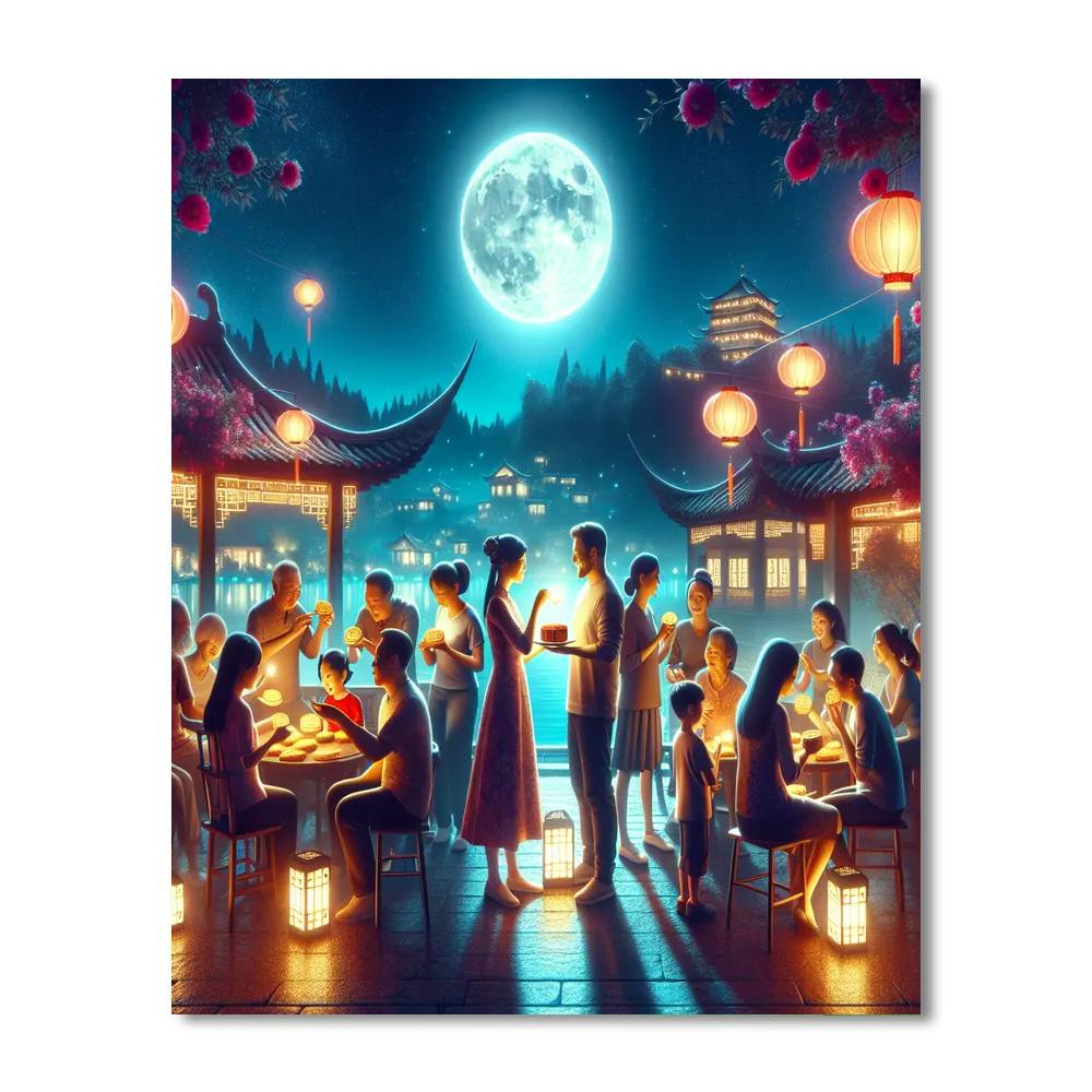 Moon Festival - China Paint By Color