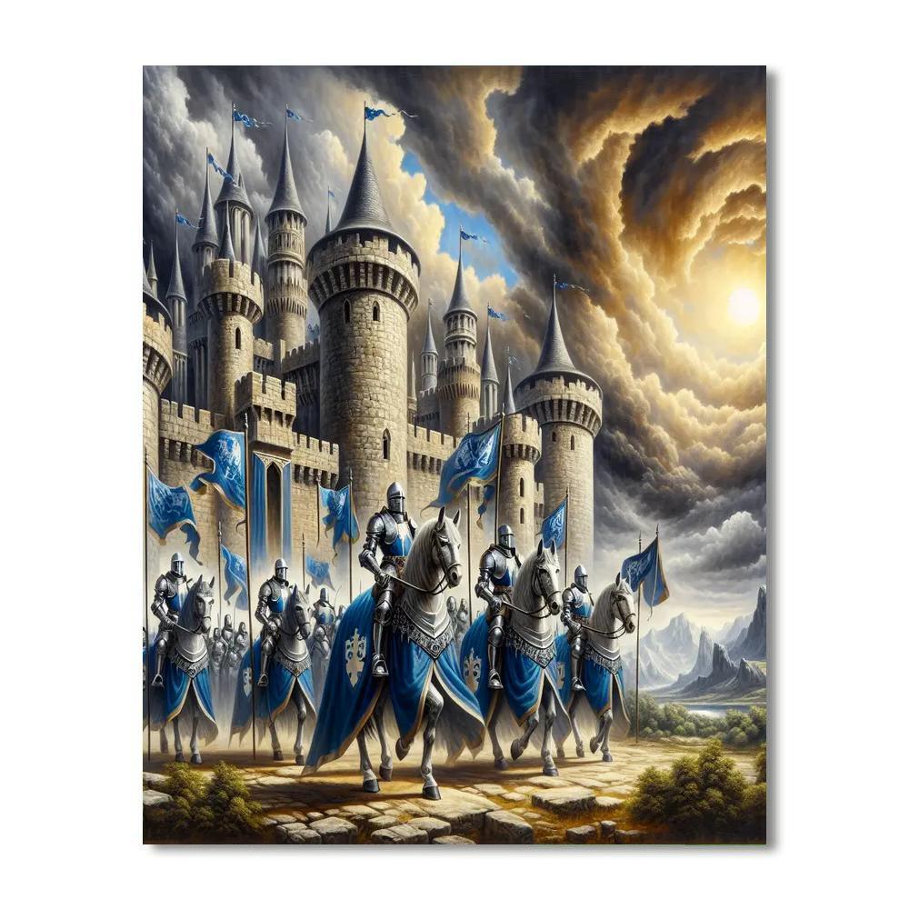 Medieval Kingdom Legends Paint By Color
