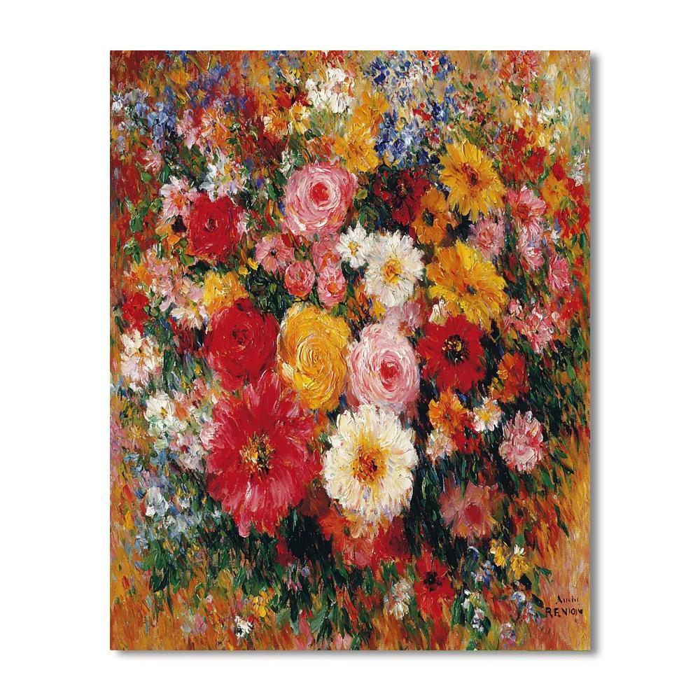 Pierre-Auguste Renoir Inspired Wildflower Joy  Paint By Numbers Kits