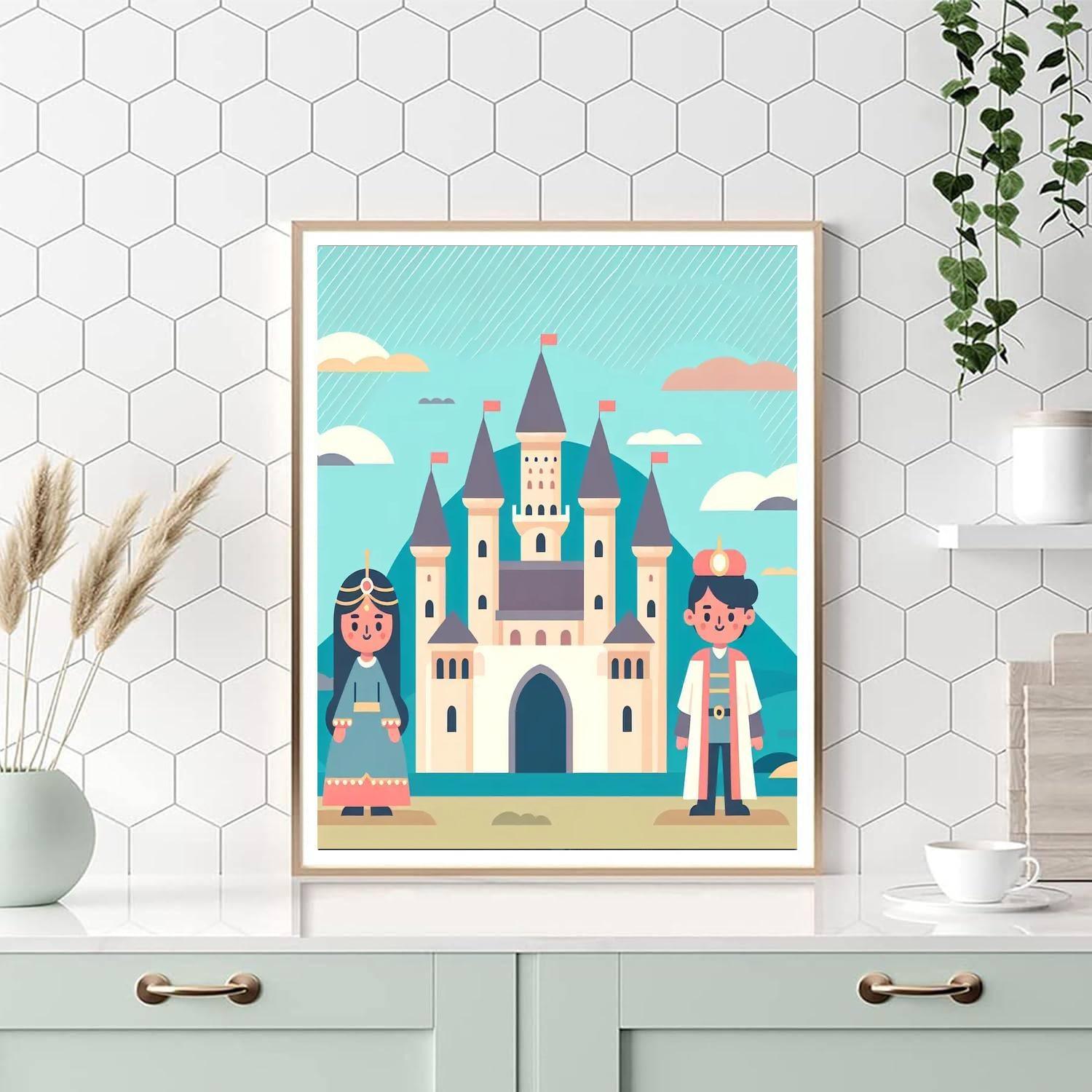 Royal Castle Dreams Paint By Color