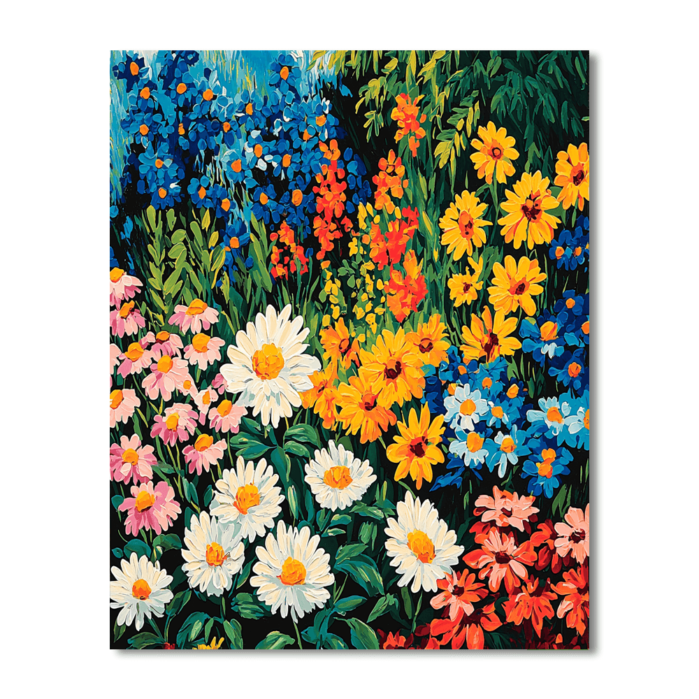 Vincent Van Gogh Inspired Garden Dreams  Numbered Painting Kits