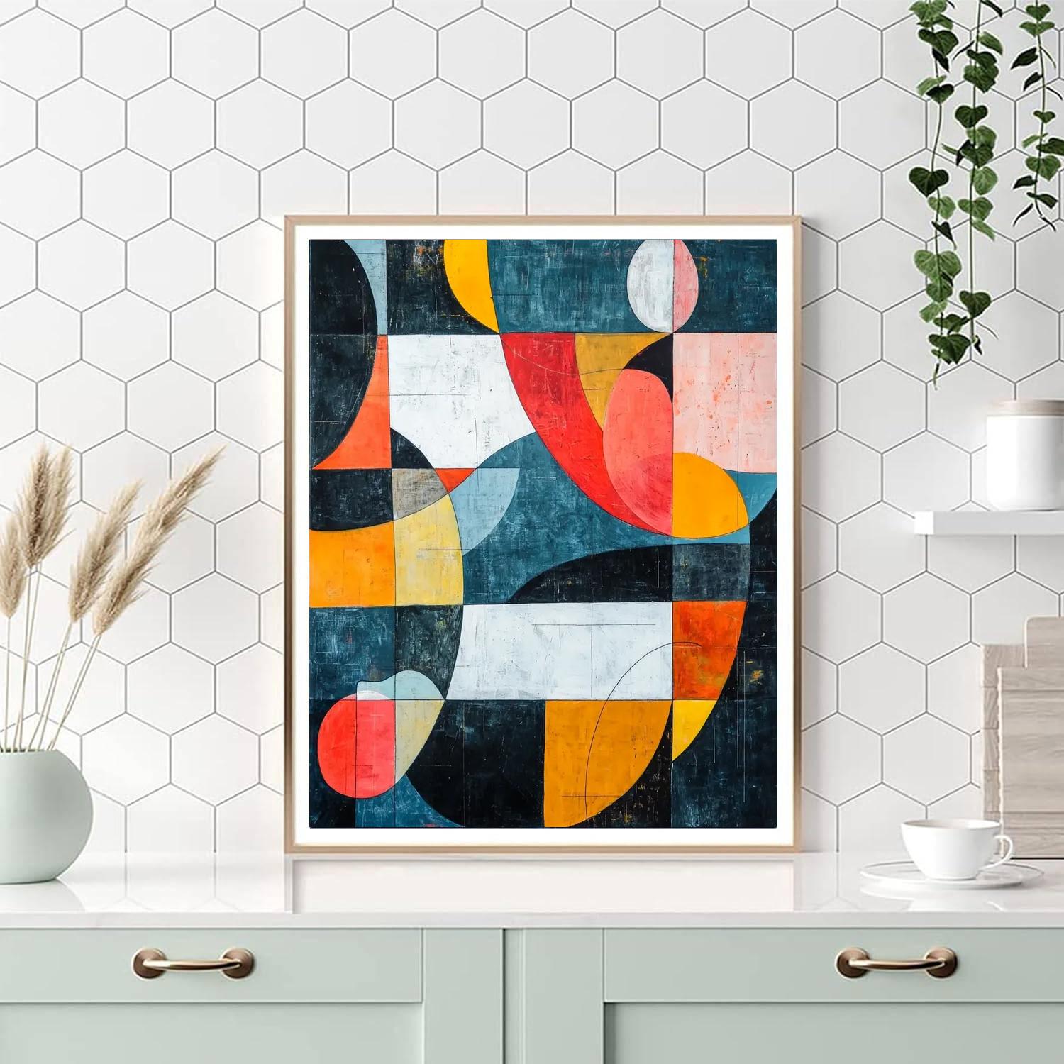 Joan Miró Inspired Mysterious Horizons  Paint By Color