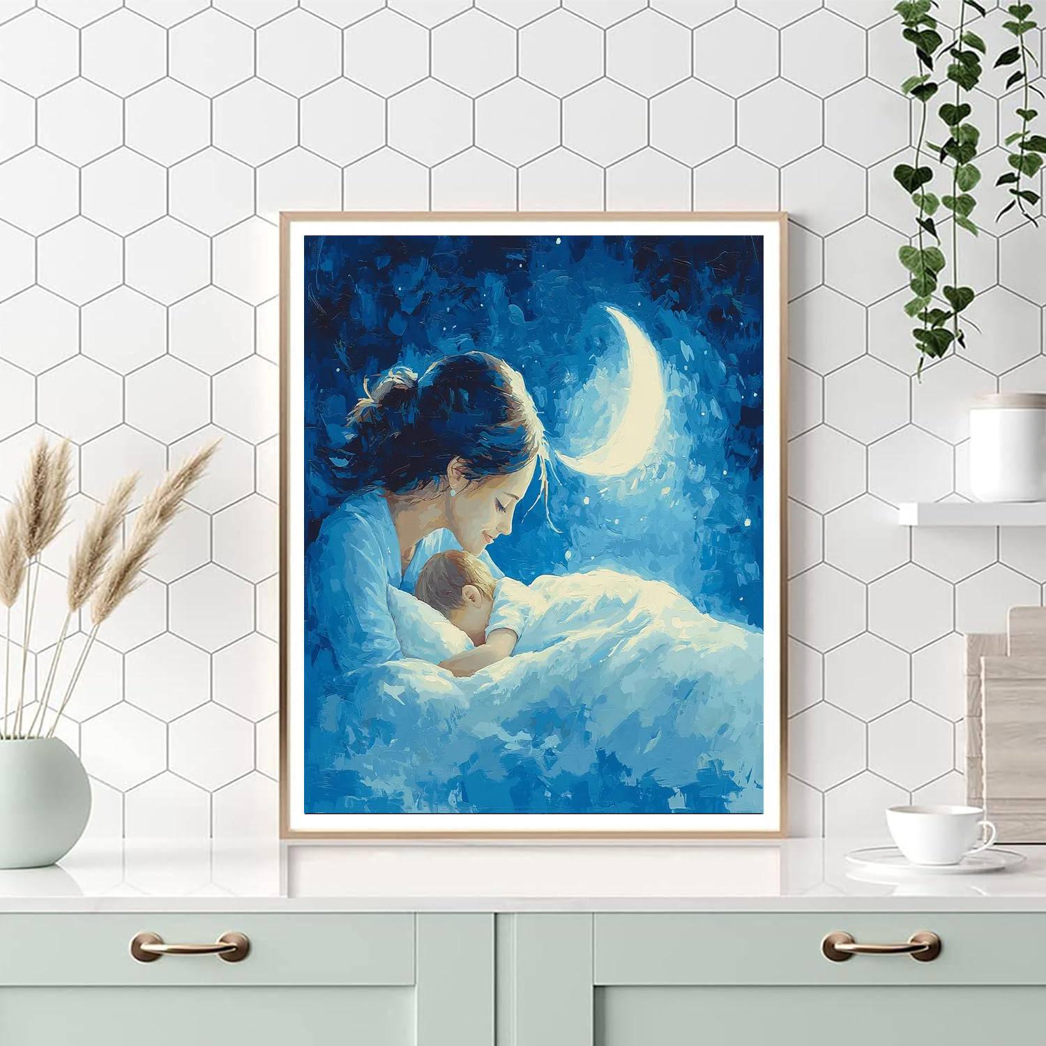 Crescent Dreams Painting Number Kit