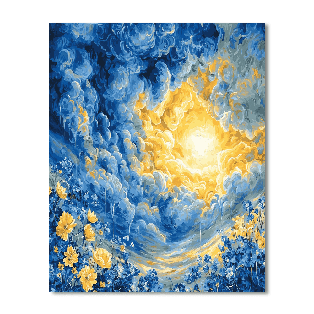 Renoir Inspired Nature's Weather Symphony  Painting By Numbers Kit