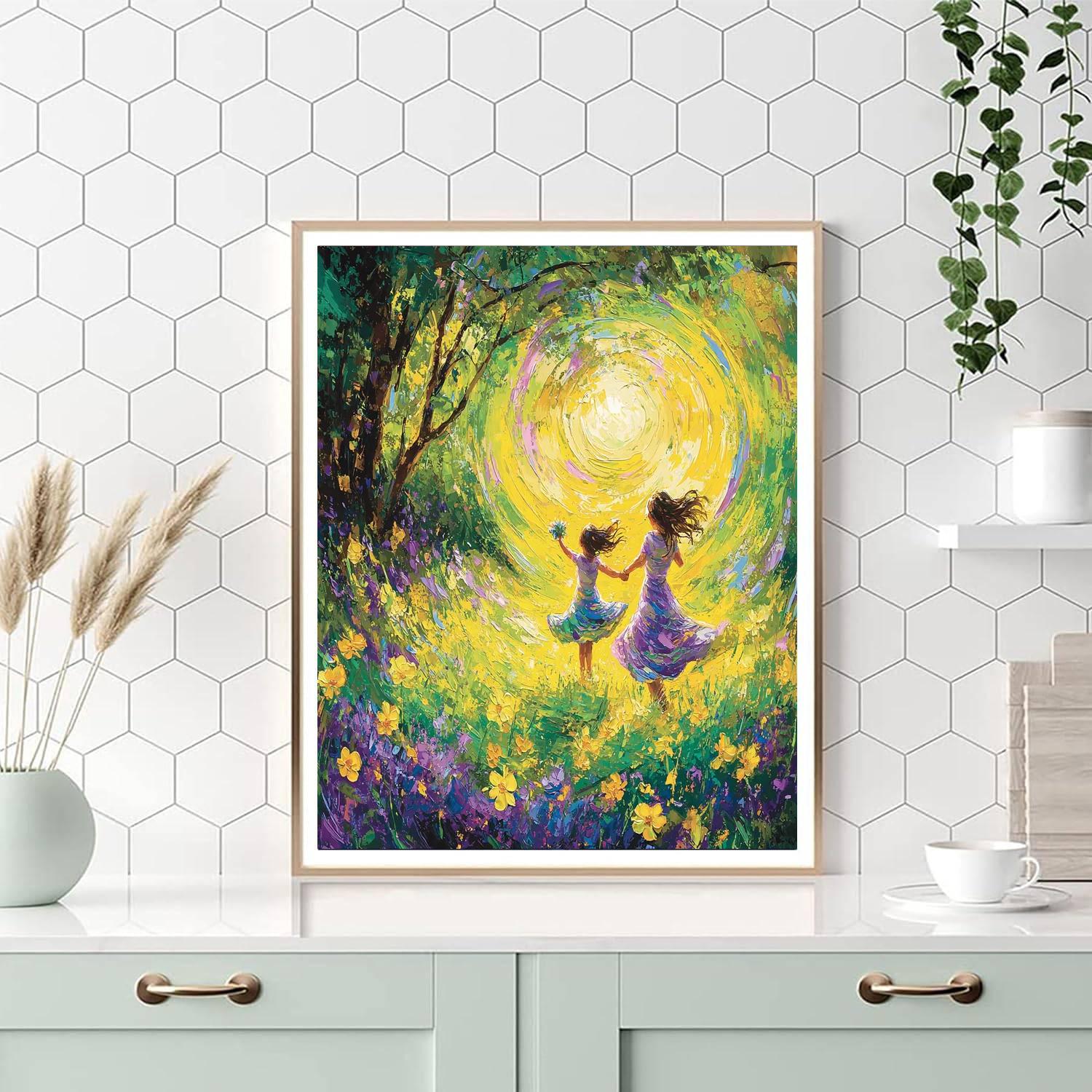 Dance Of The Meadow Painting Number Kit