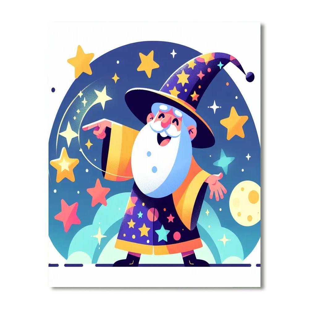 Wondrous Wizard Paint By Color