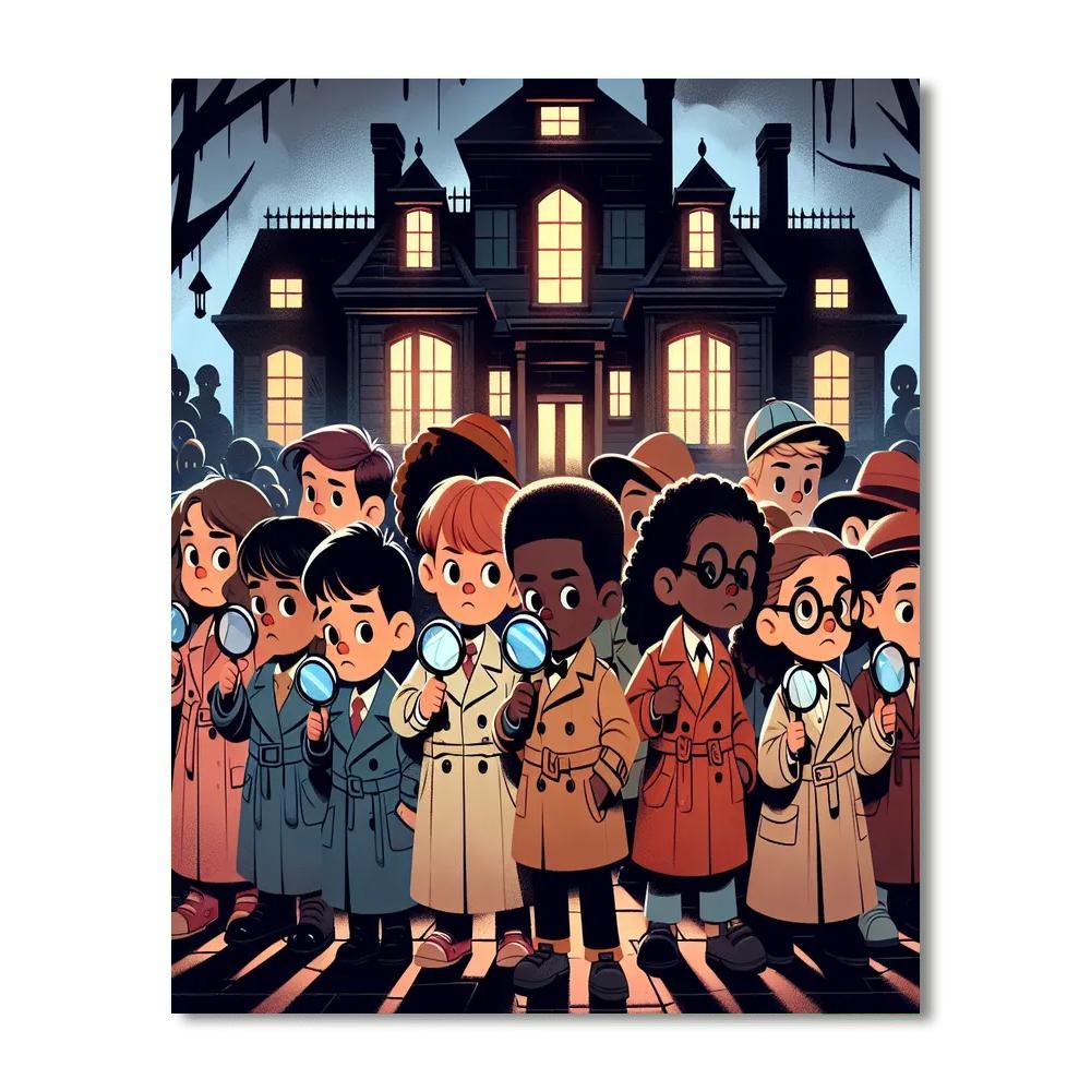 Mystery Mansion Quest Paint By Numbers