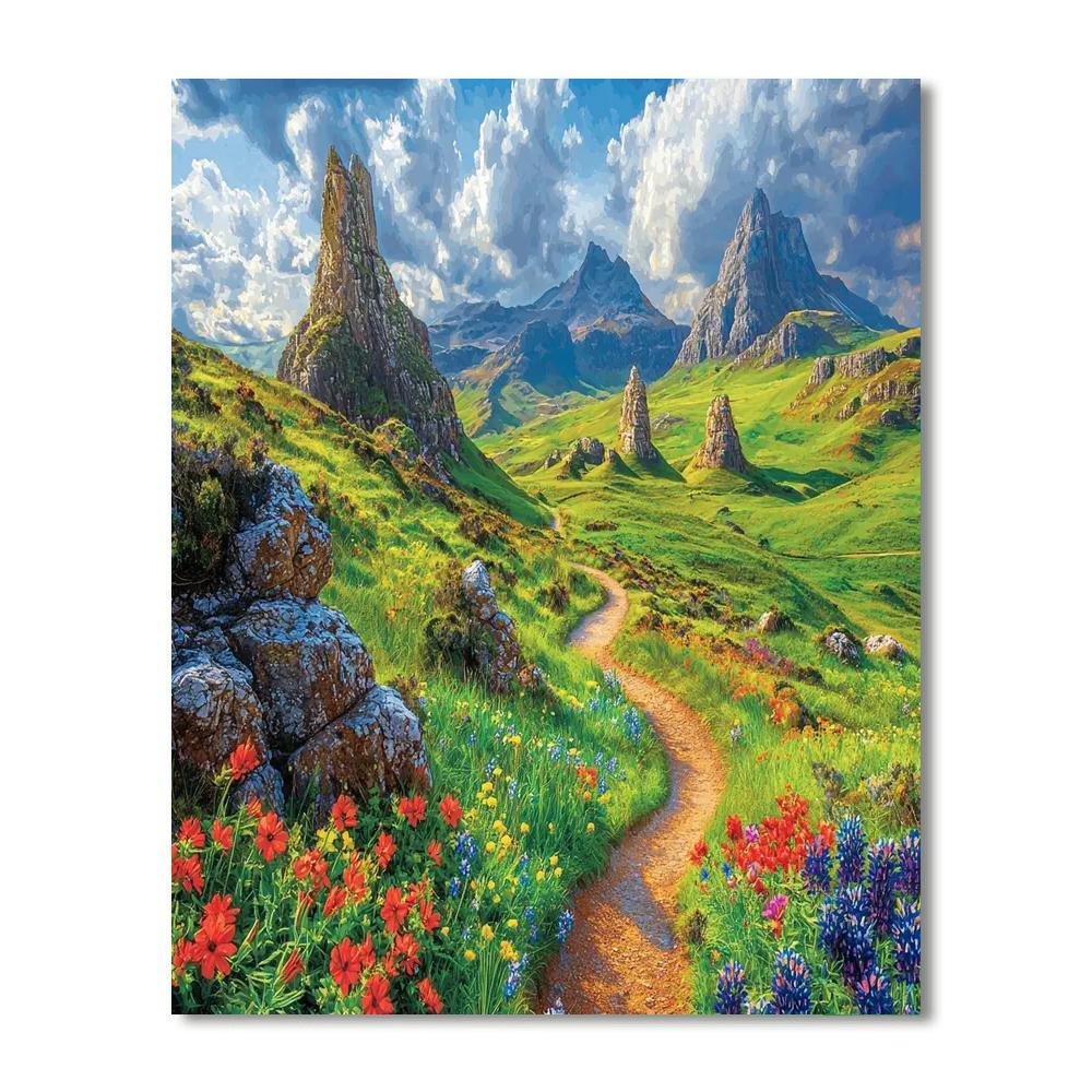 Skye's The Limit Tours Painting Number Kit