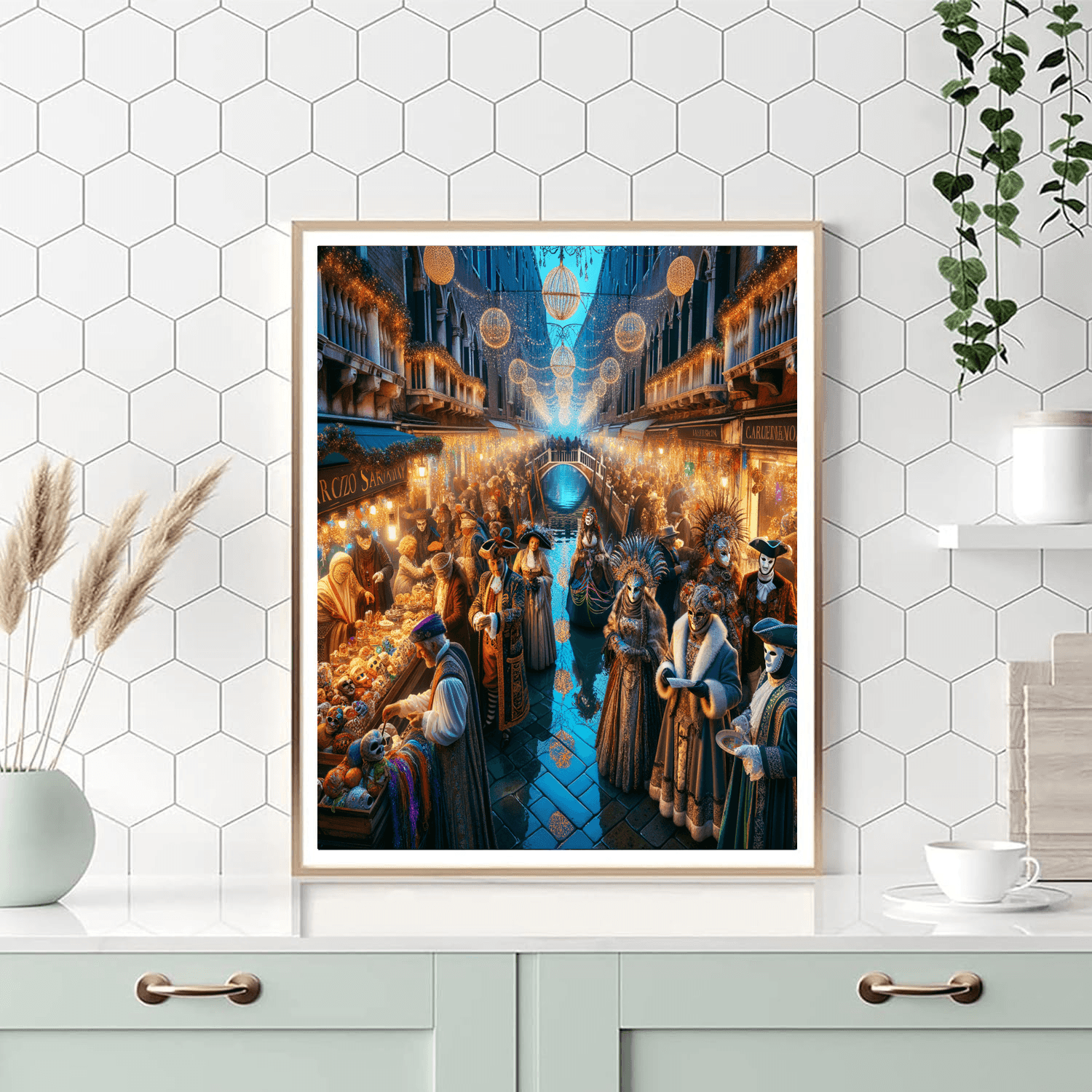 Carnival Of Venice Painting Number Kit