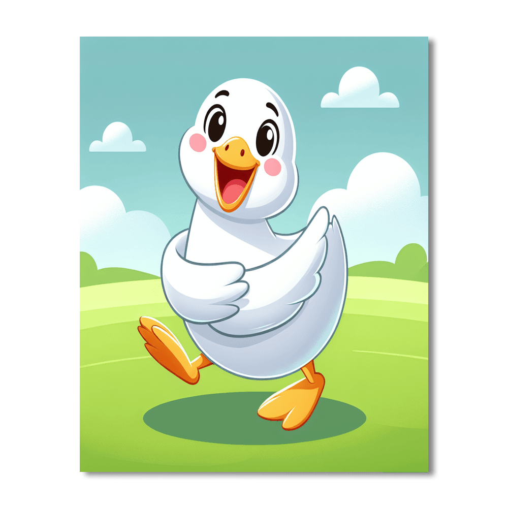 Giggles With A Goose Paint By Color