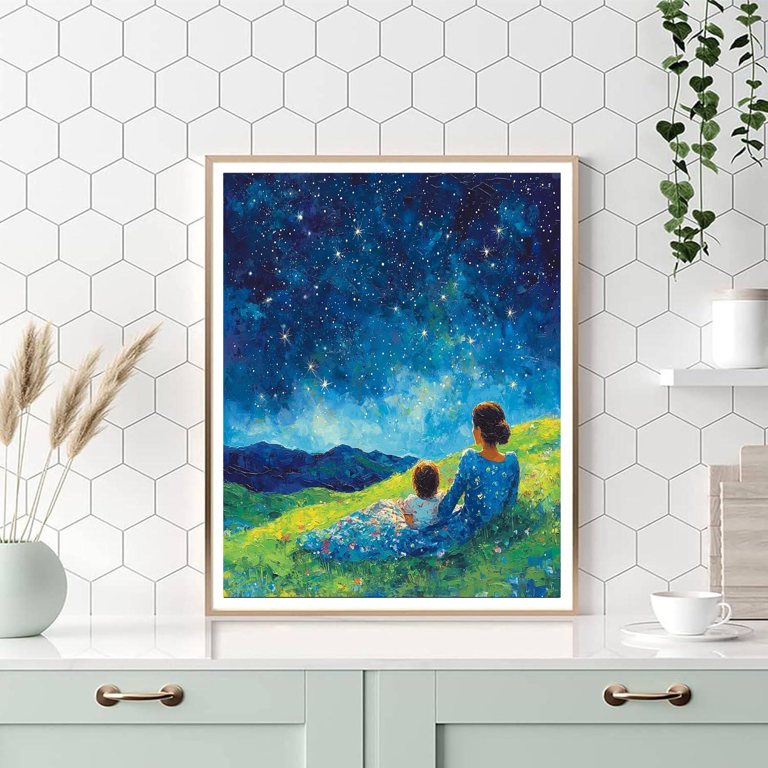 Cherished Memories Under The Stars Paint By Numbers Kits