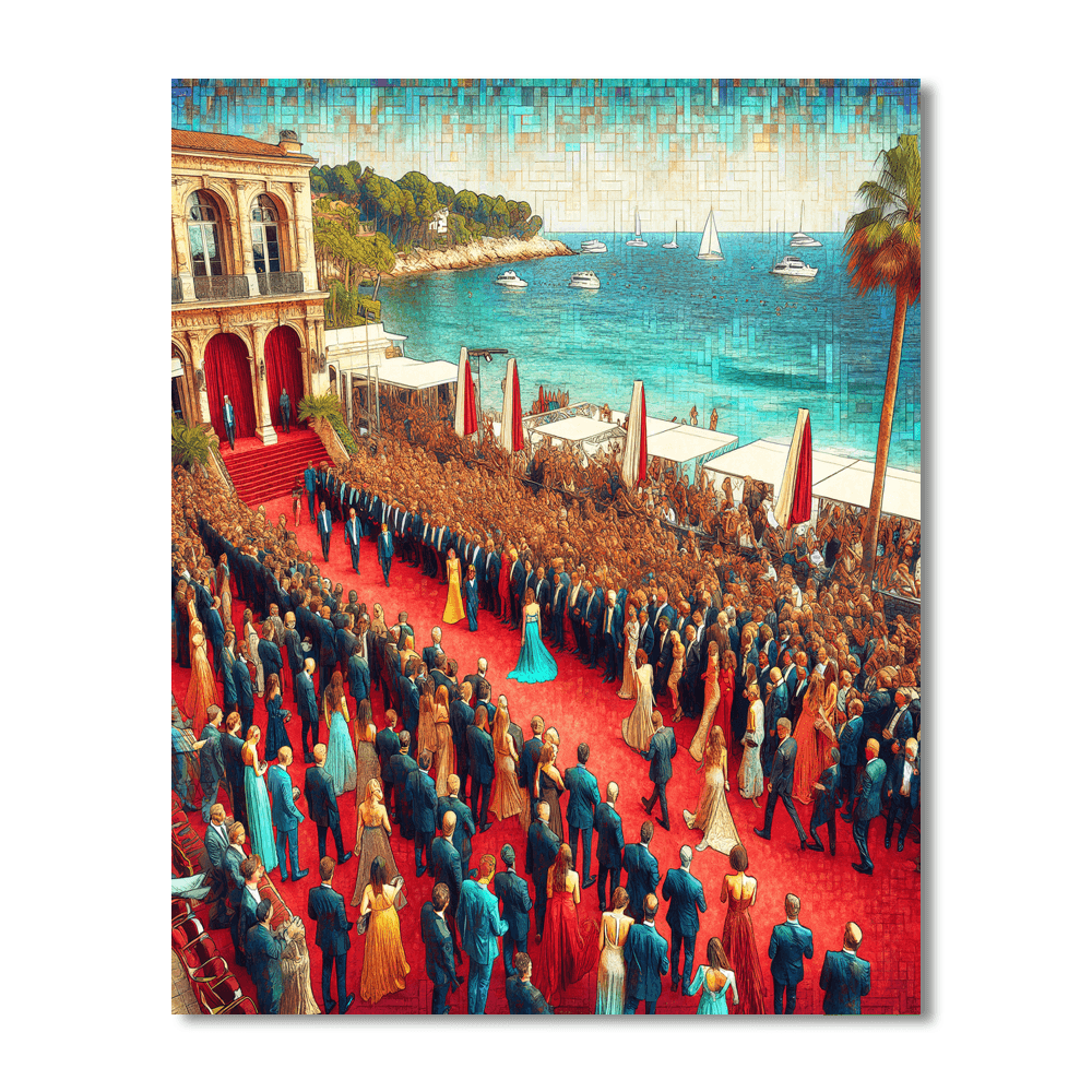 Cannes Film Festival - Cannes, France Number Painting