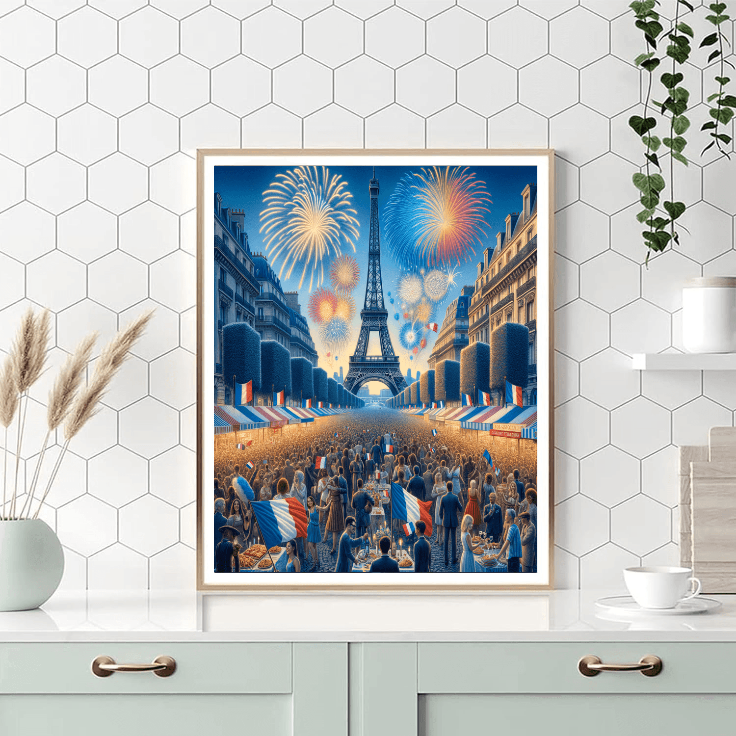 Bastille Day - Paris, France Paint By Number