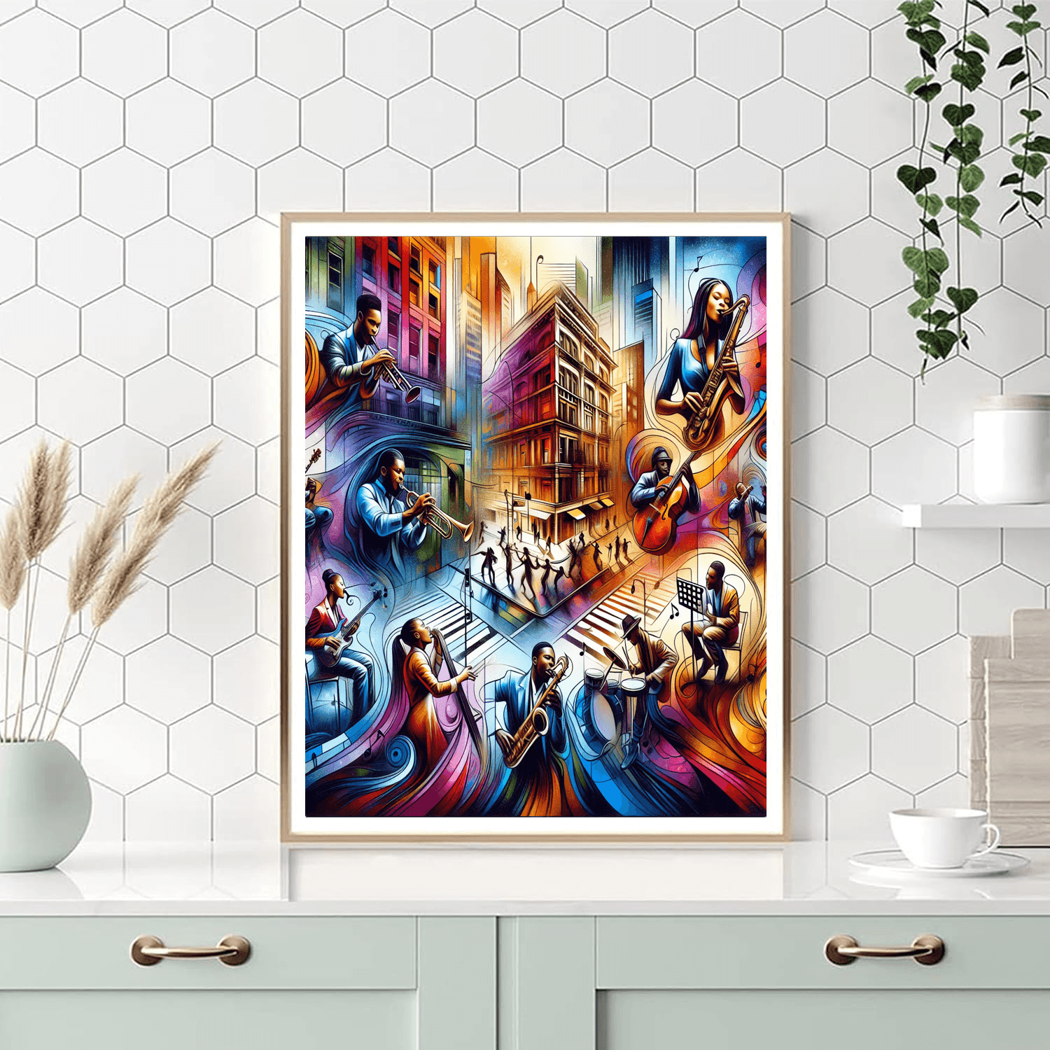 Urban Jazz Harmony Numbered Painting Kits