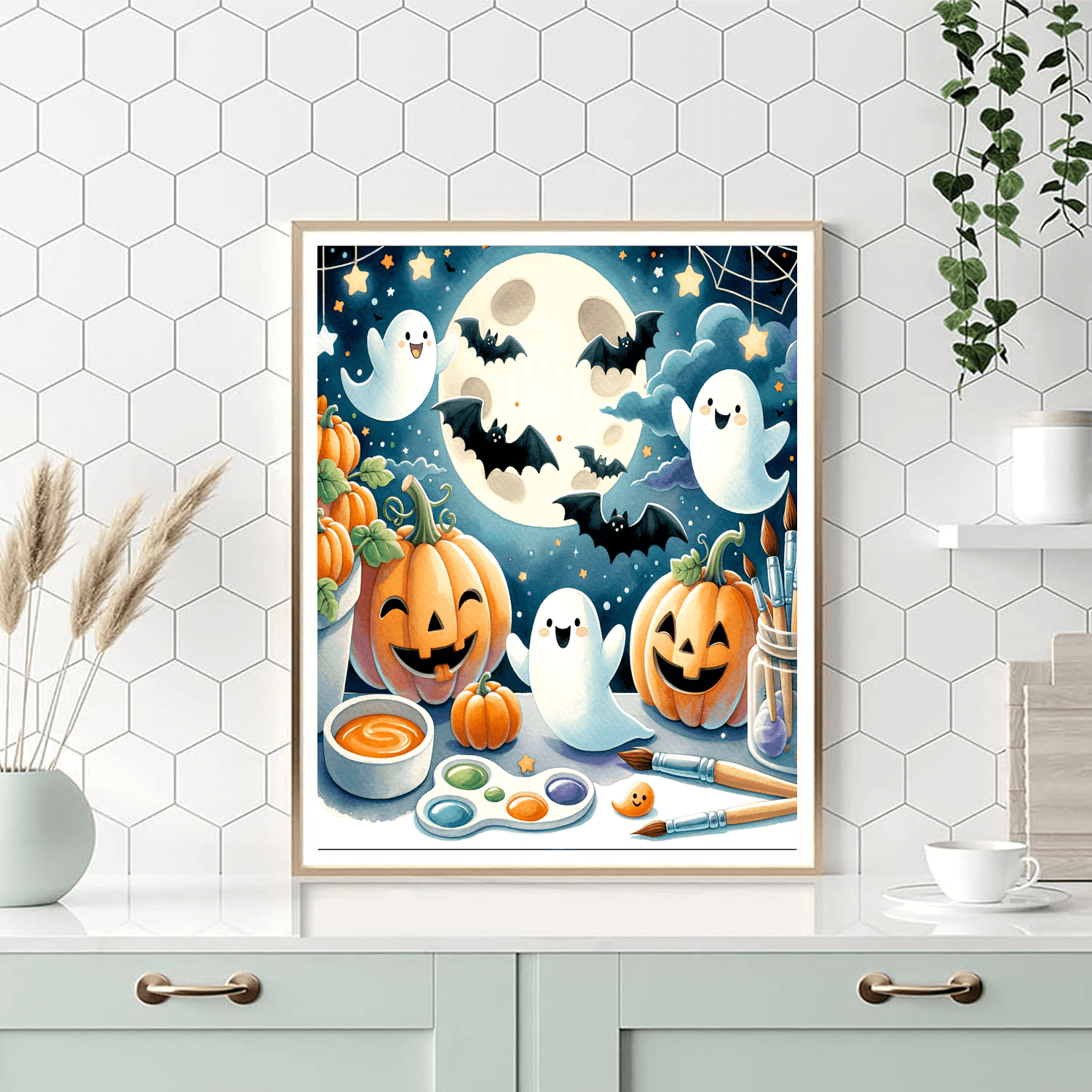 Spooky Halloween Fun Paint By Color