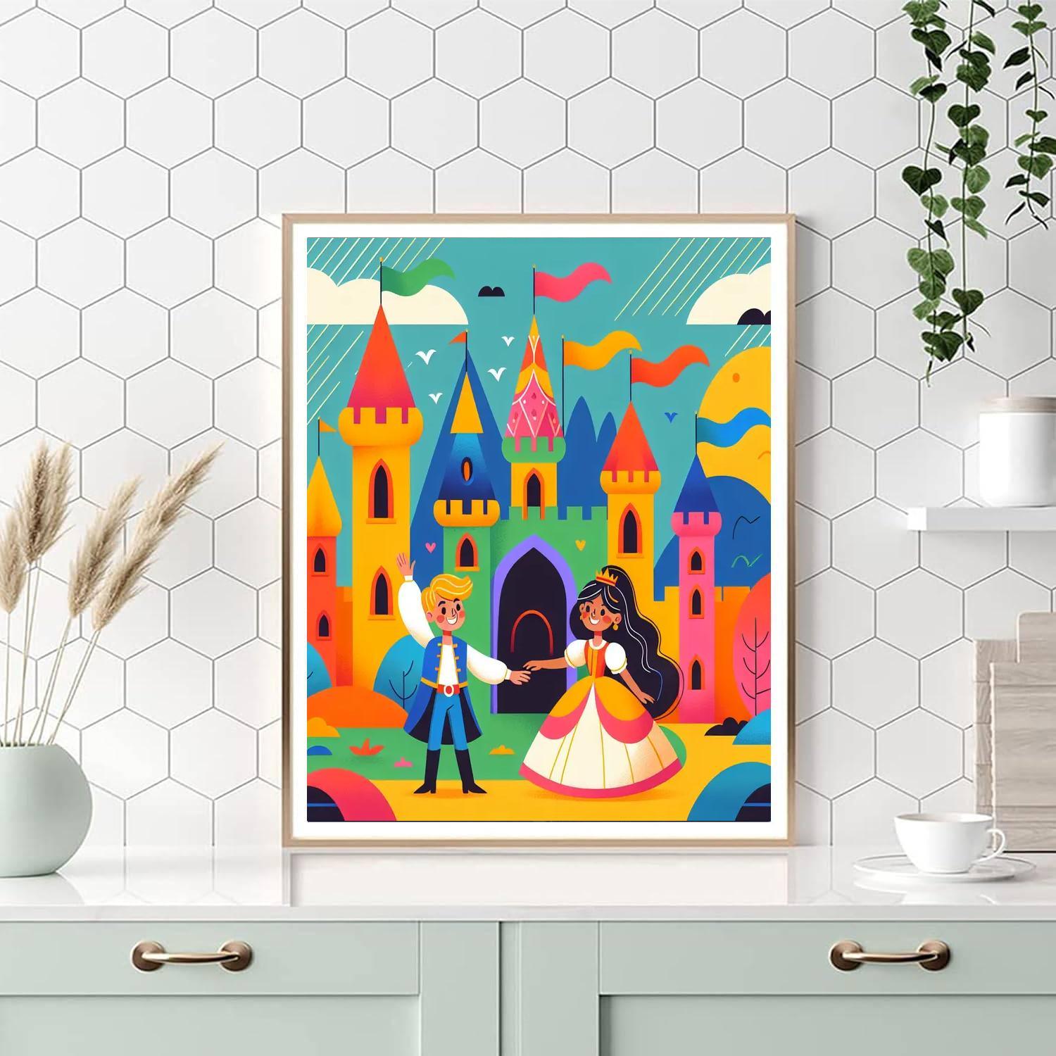 Magic Kingdom Quest Paint By Numbers Kits