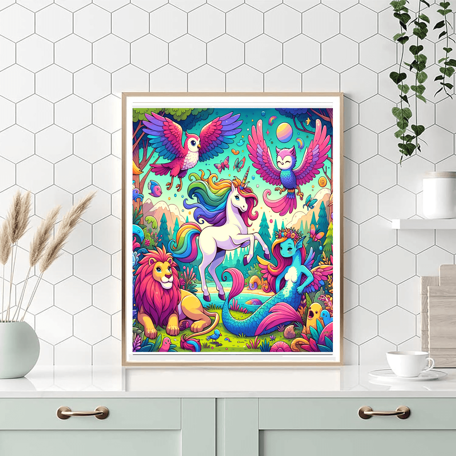 Mythical Creature Quest Paint By Numbers Kits