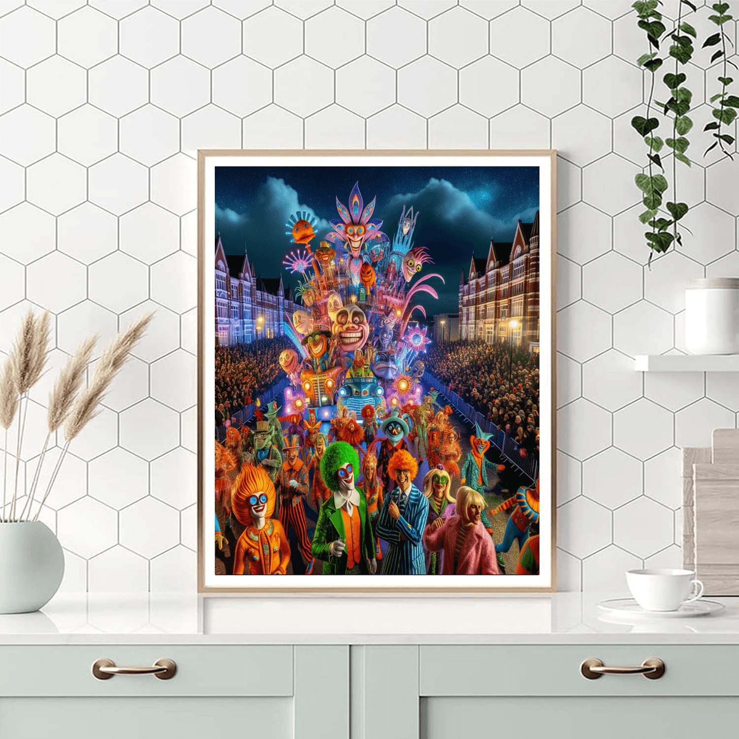 Nantes Carnival - France DIY Paint By Numbers