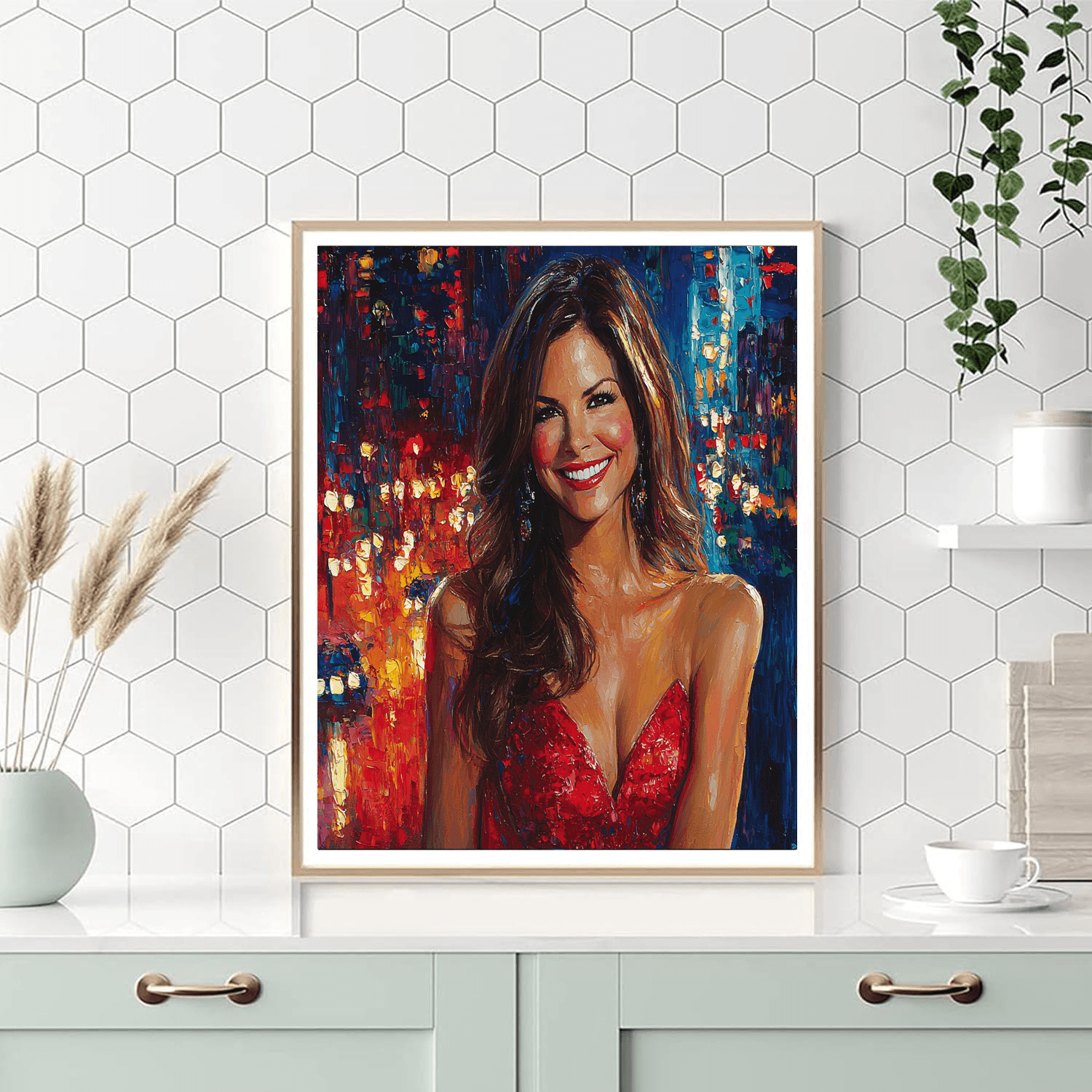 Sandra Bullock: America's Sweetheart's Cinematic Journey Numbered Painting Kits