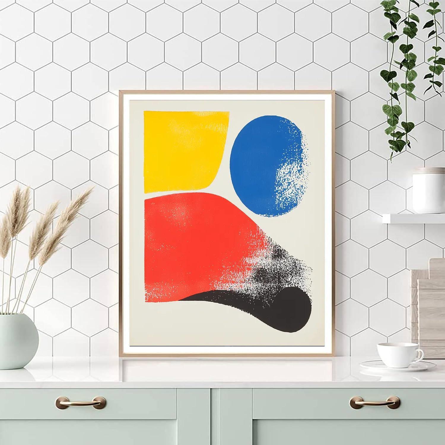 Joan Miró Inspired Dreamweaver's Vision  Numbered Painting Kits